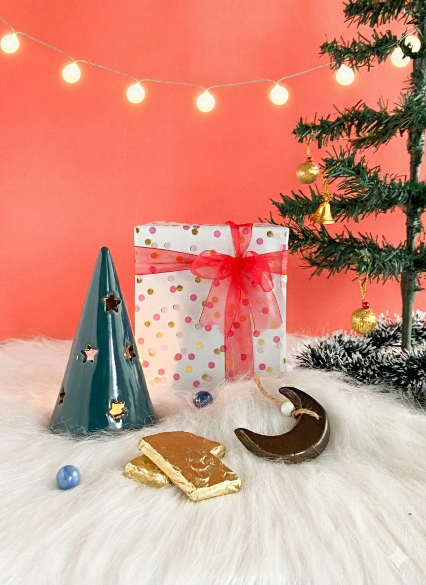 Holiday Hearth Charm Christmas  Gift