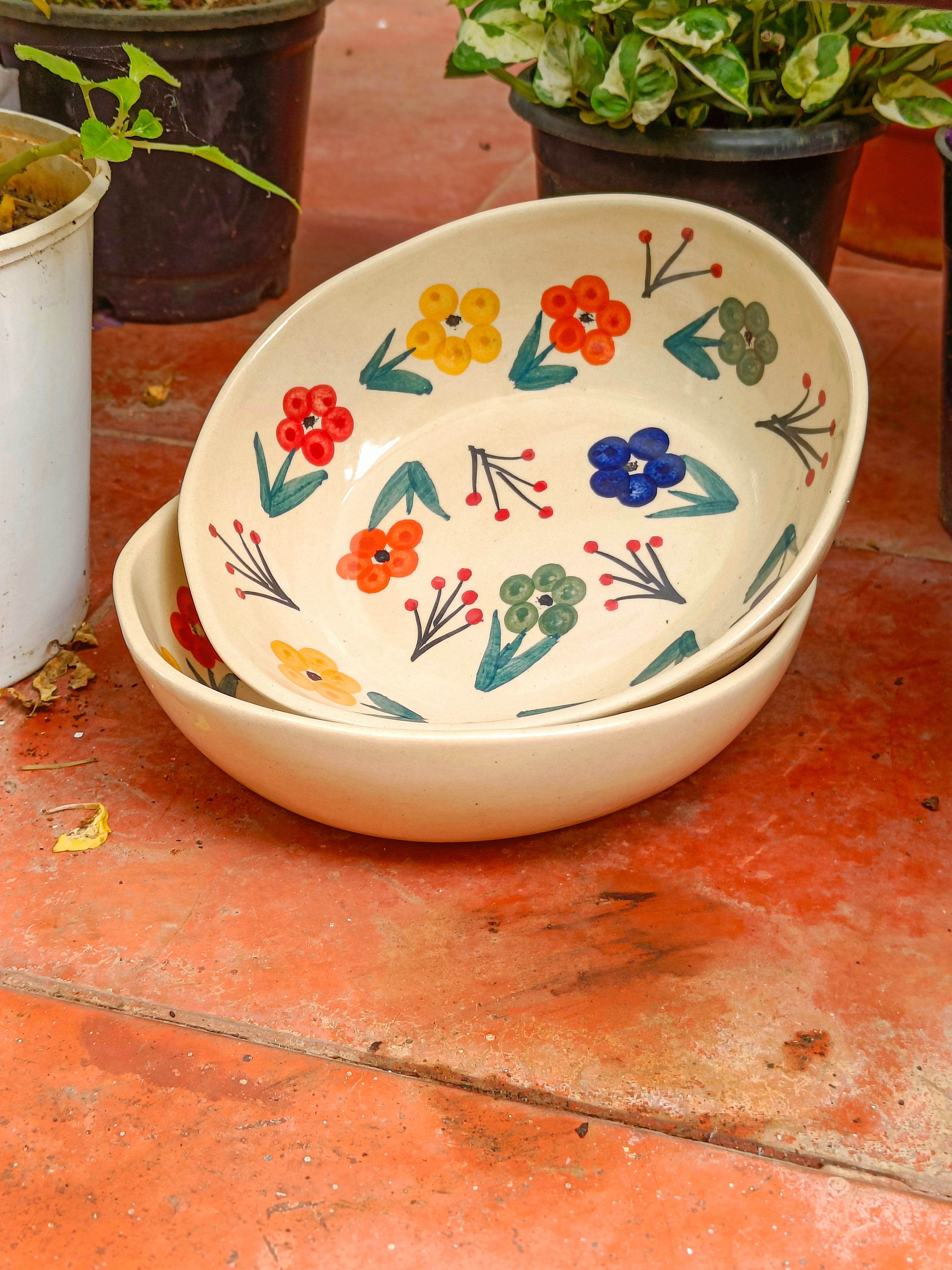 Spring Garden Bowls (Per pc)