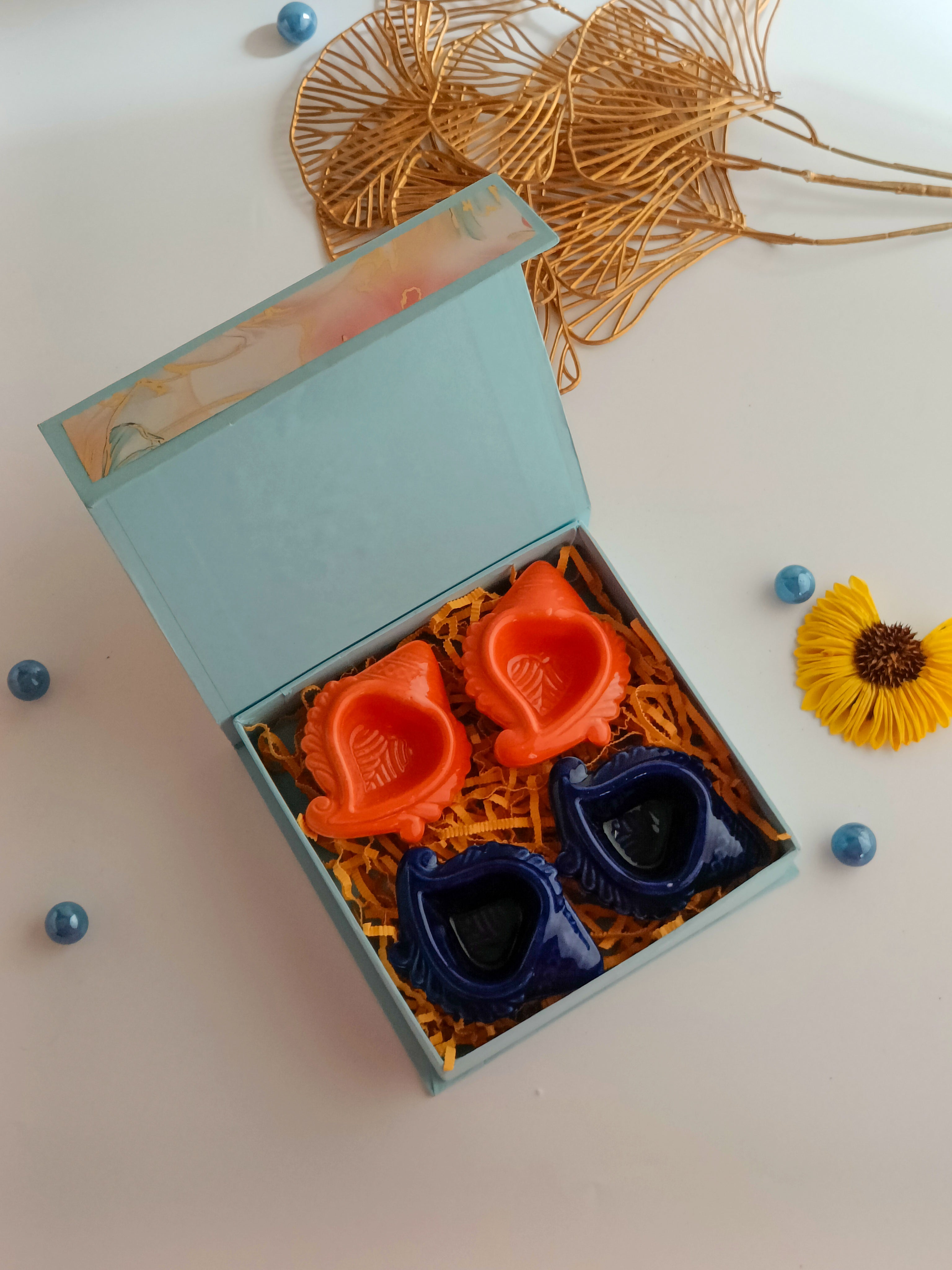 Shankh Diya Gift hamper set