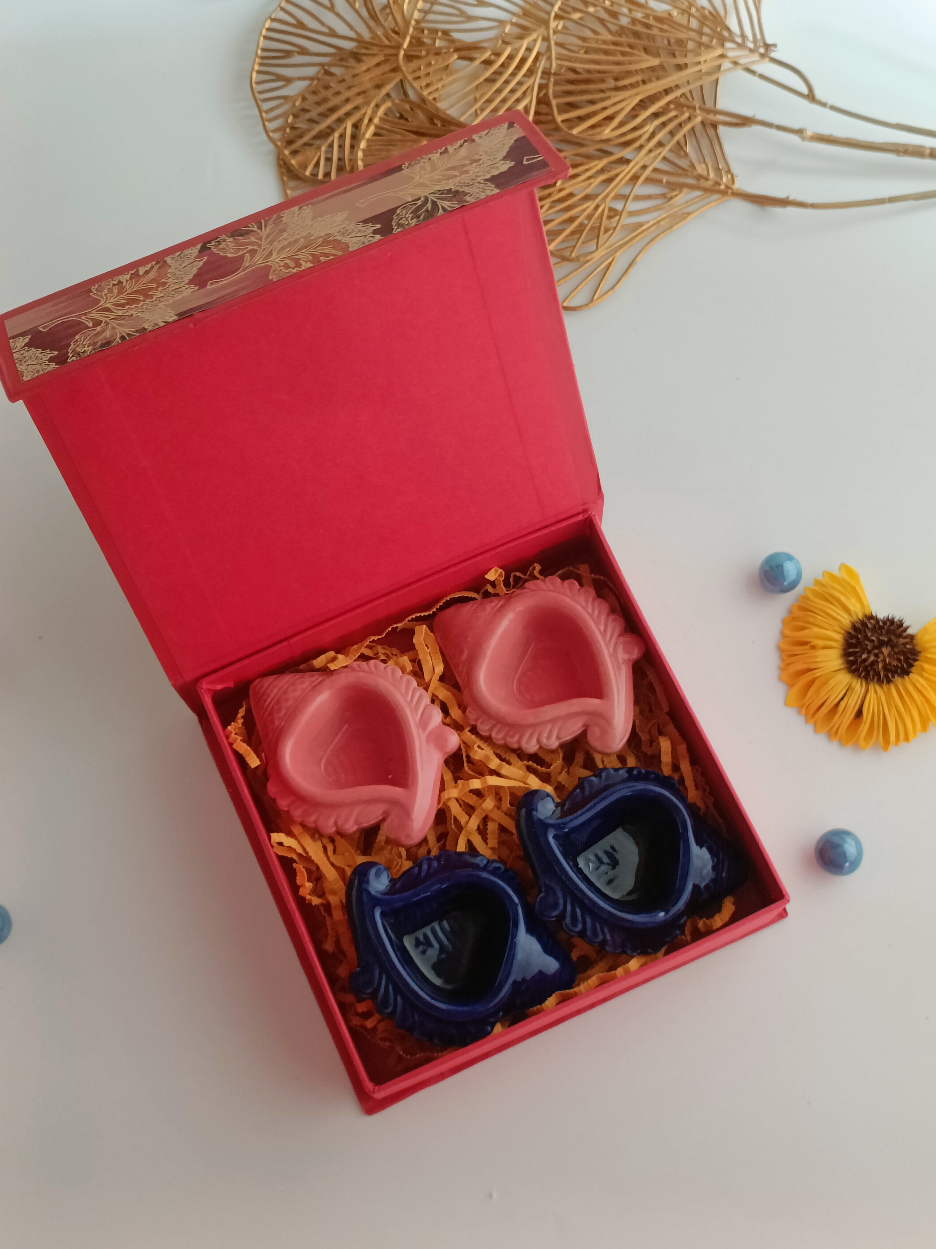 Shankh Diya Gift hamper set