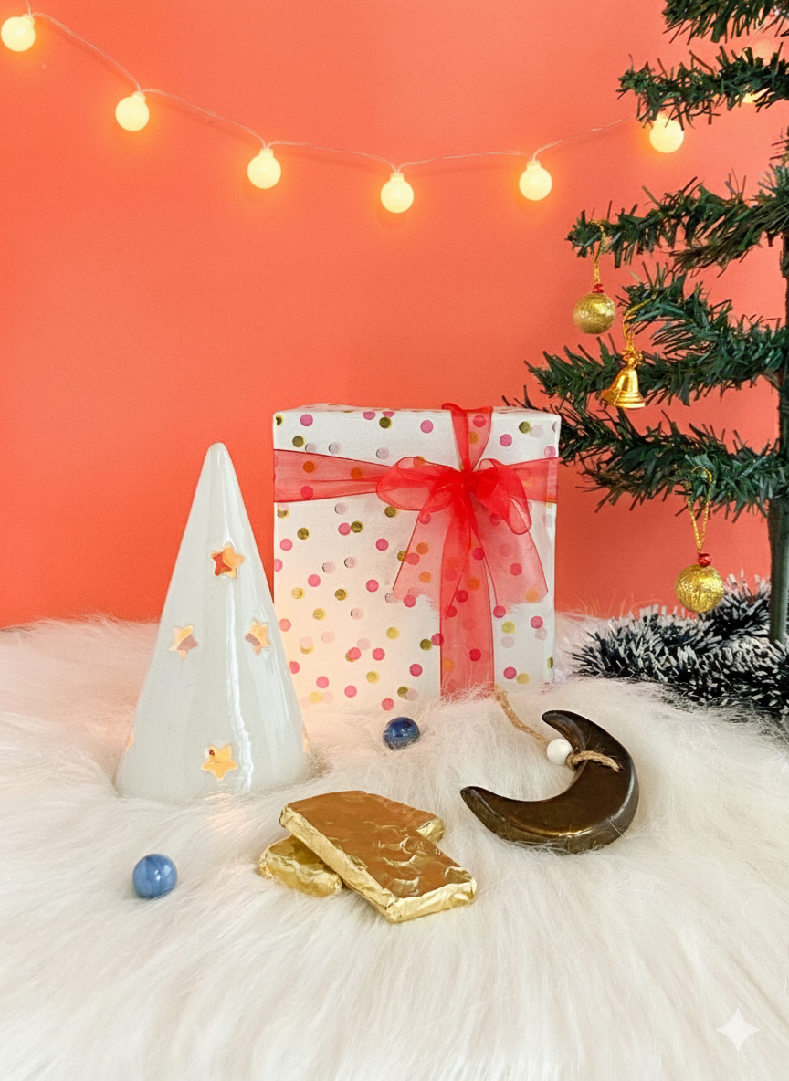 Holiday Hearth Charm Christmas  Gift