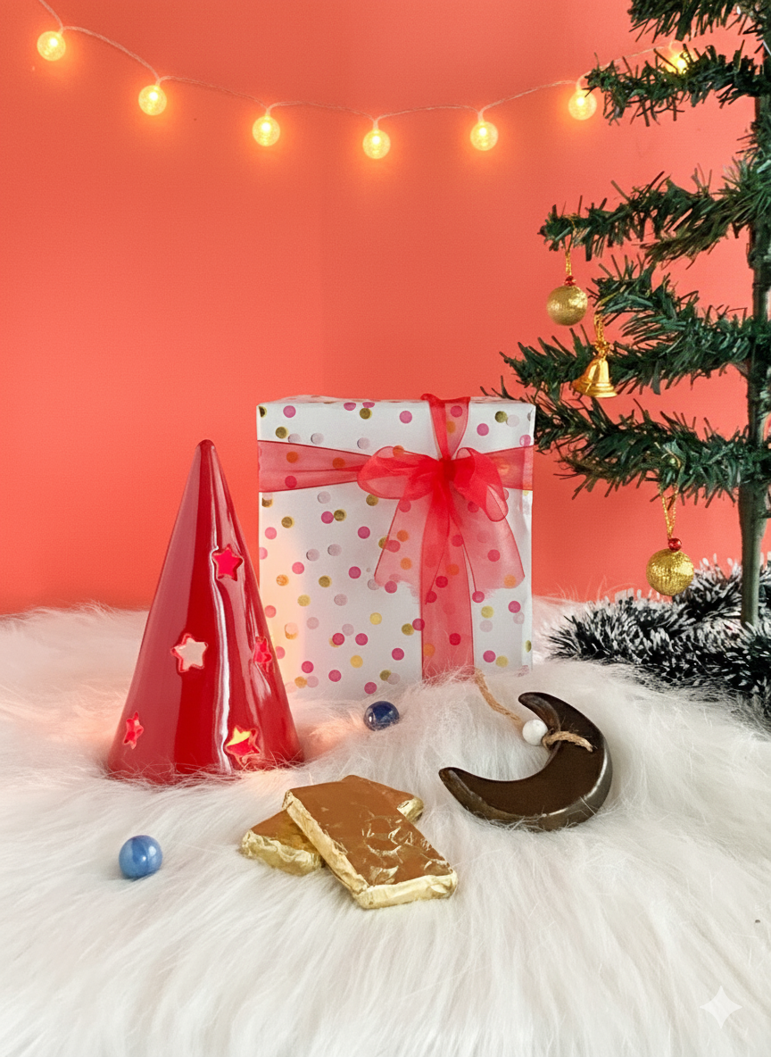 Holiday Hearth Charm Christmas  Gift