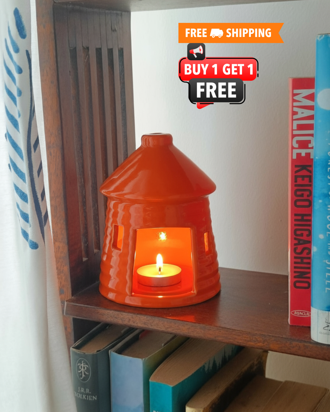 Hagrid's Hut Tealight Holder