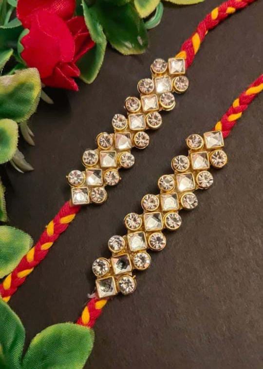 Mauli Rakhi with Roli Chawal Set