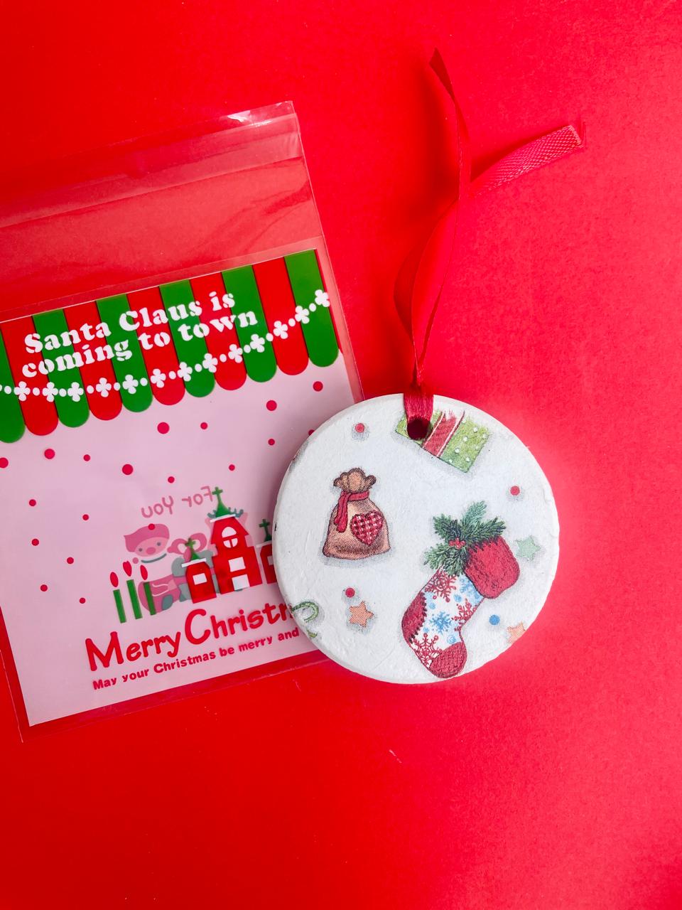 Concrete Christmas Charms(per pc)