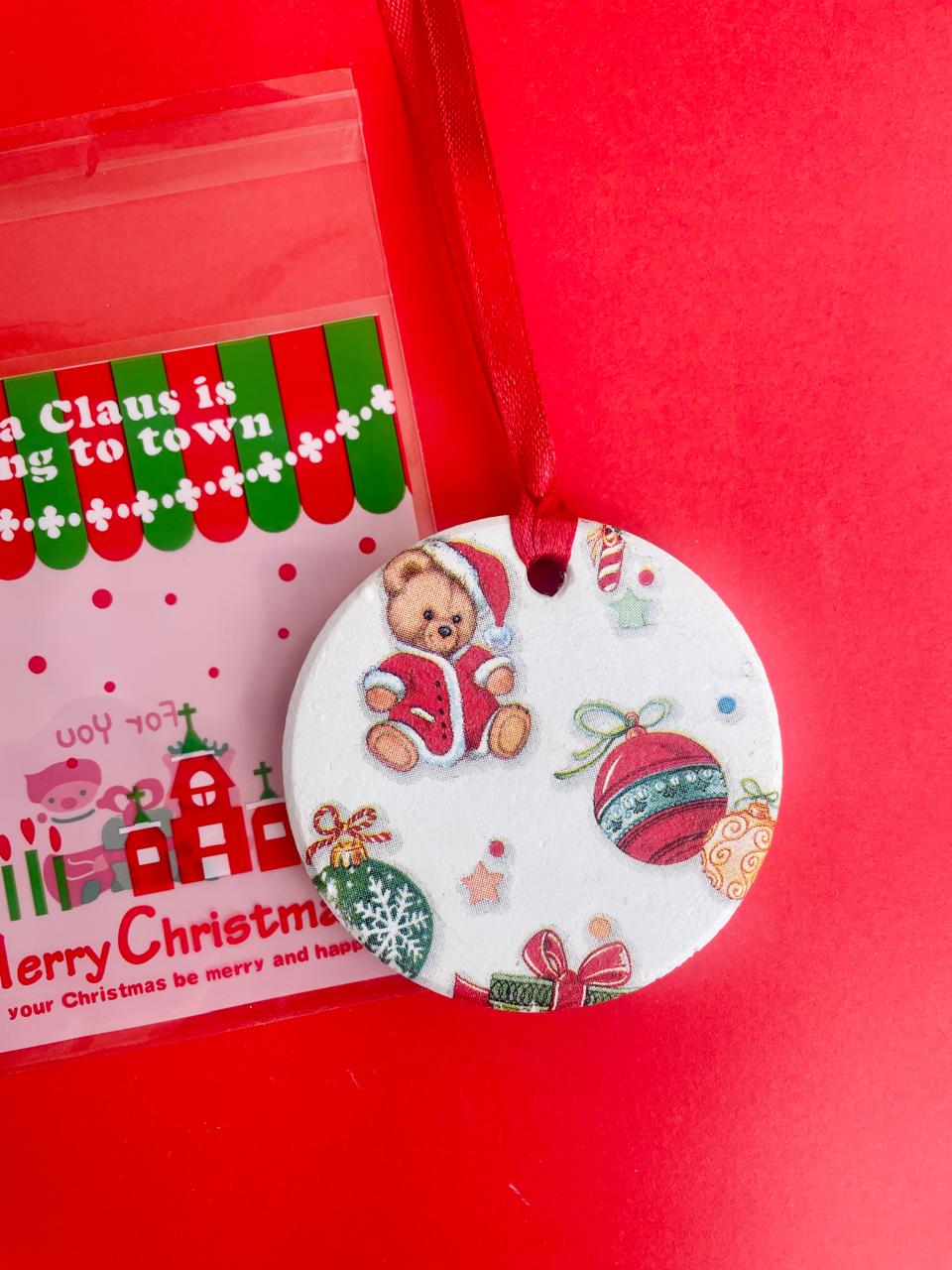 Concrete Christmas Charms(per pc)