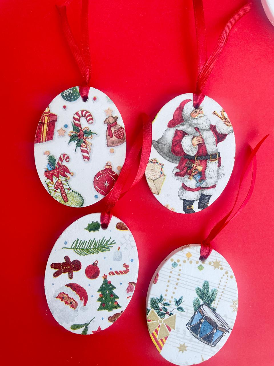 Concrete Christmas Charms(per pc)