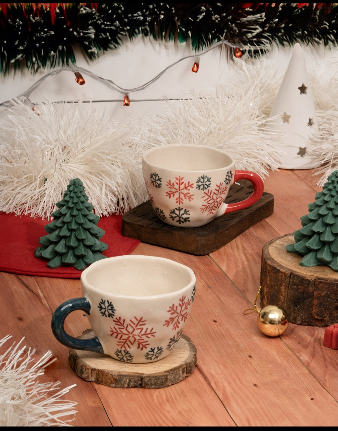 Frosty Snowflake Mug