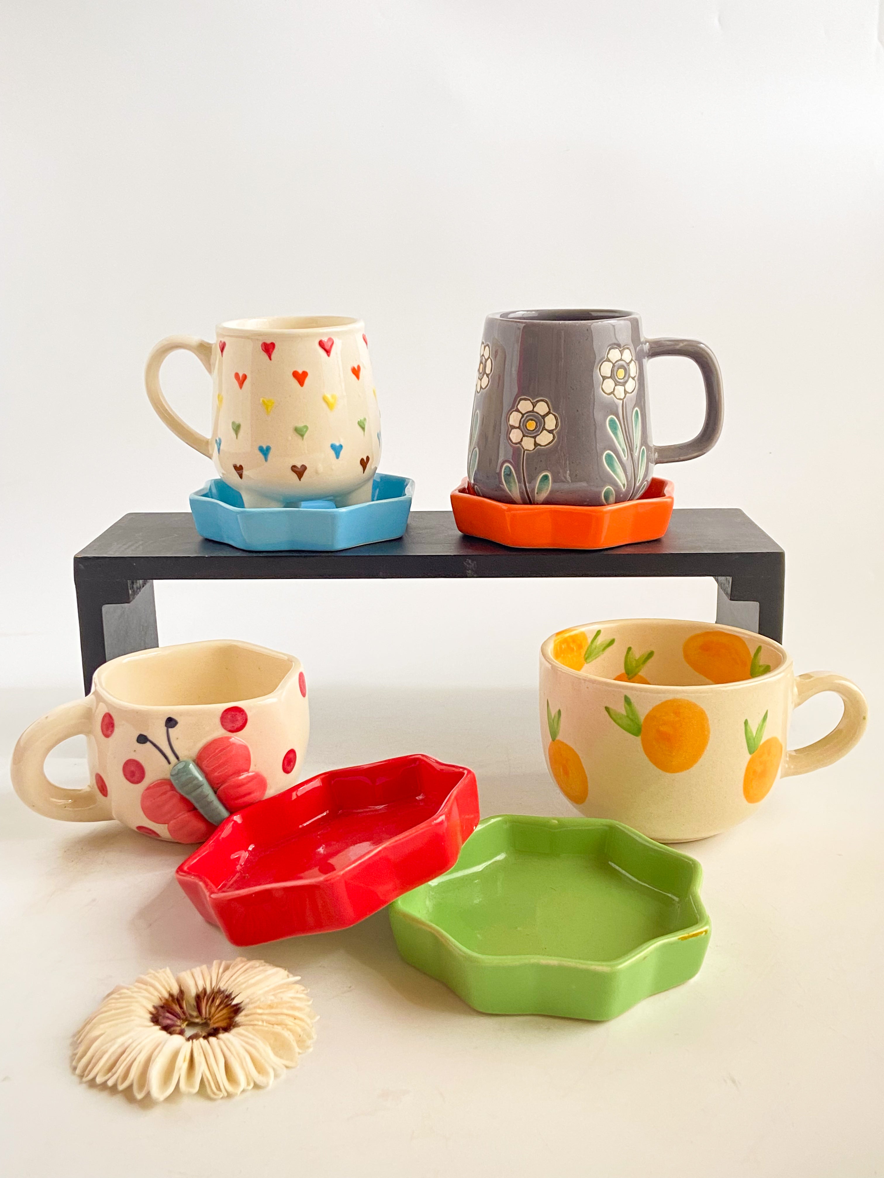 Mug with Free Star Snack Plate!!!