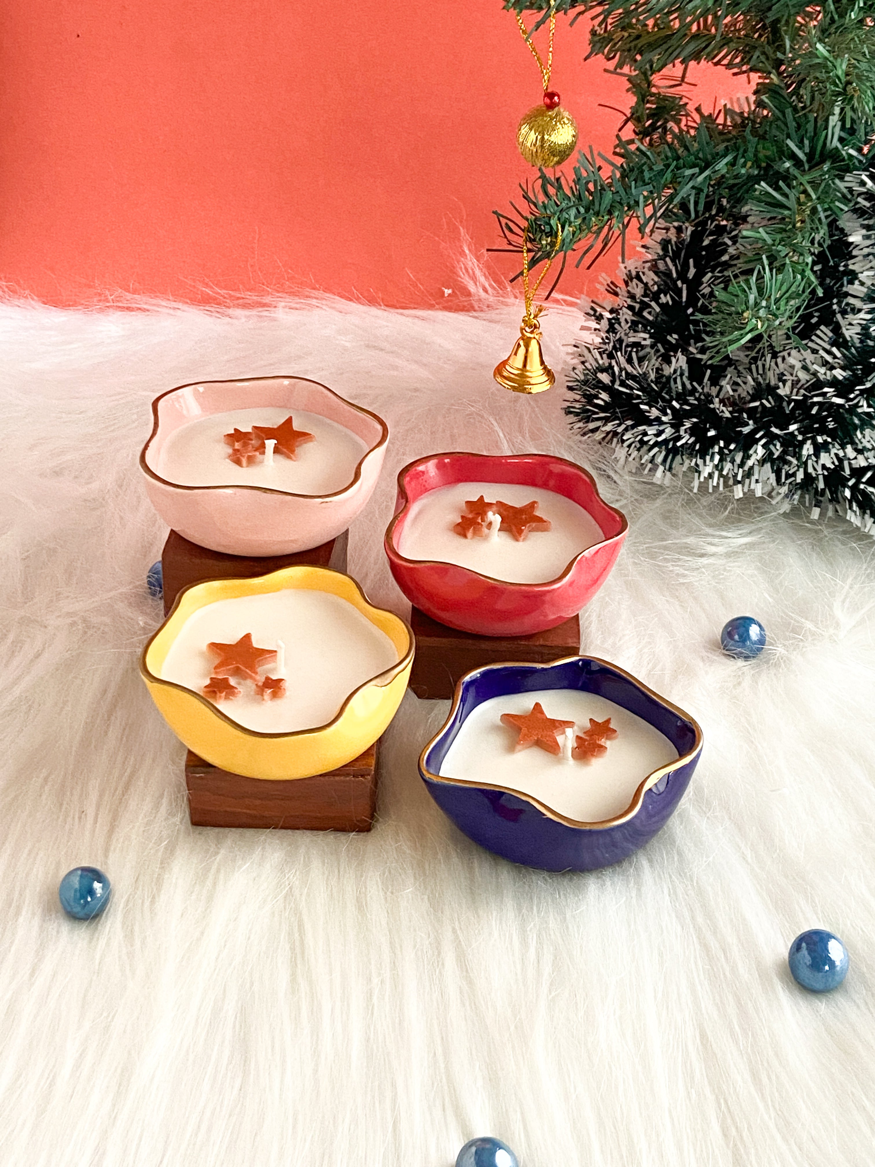 Holiday Star Aroma Candle( per pc)