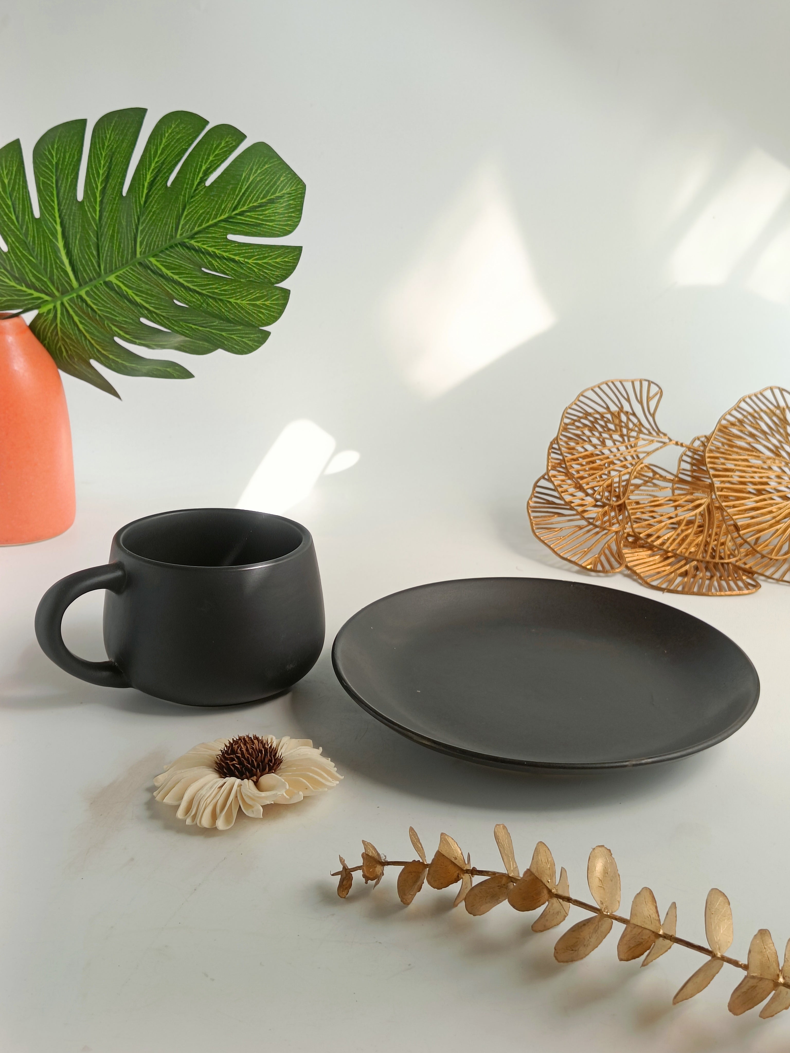 Black Auto Duo Breakfast set