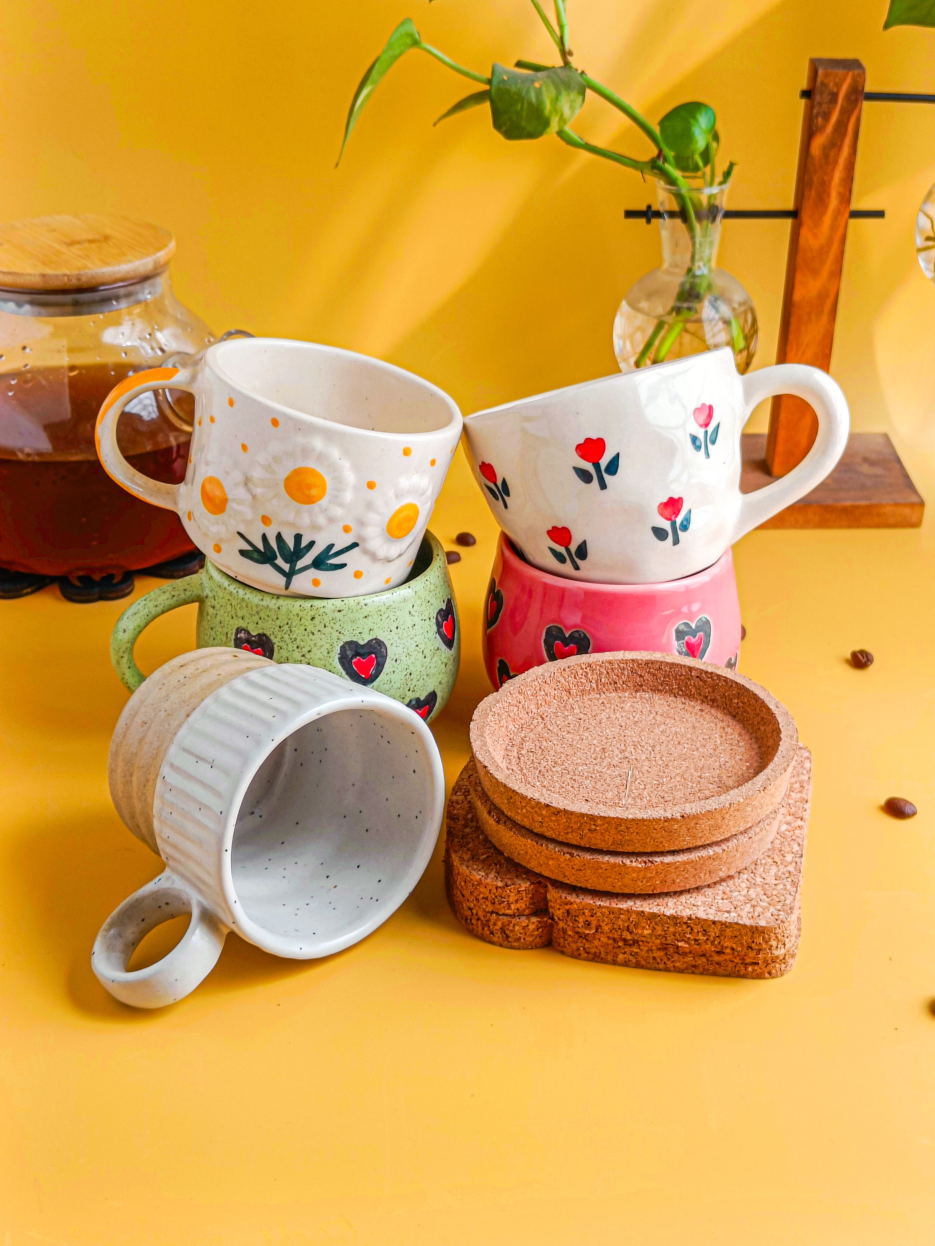 Cute Lil Things Combo (2 Mugs, 2 Coasters)