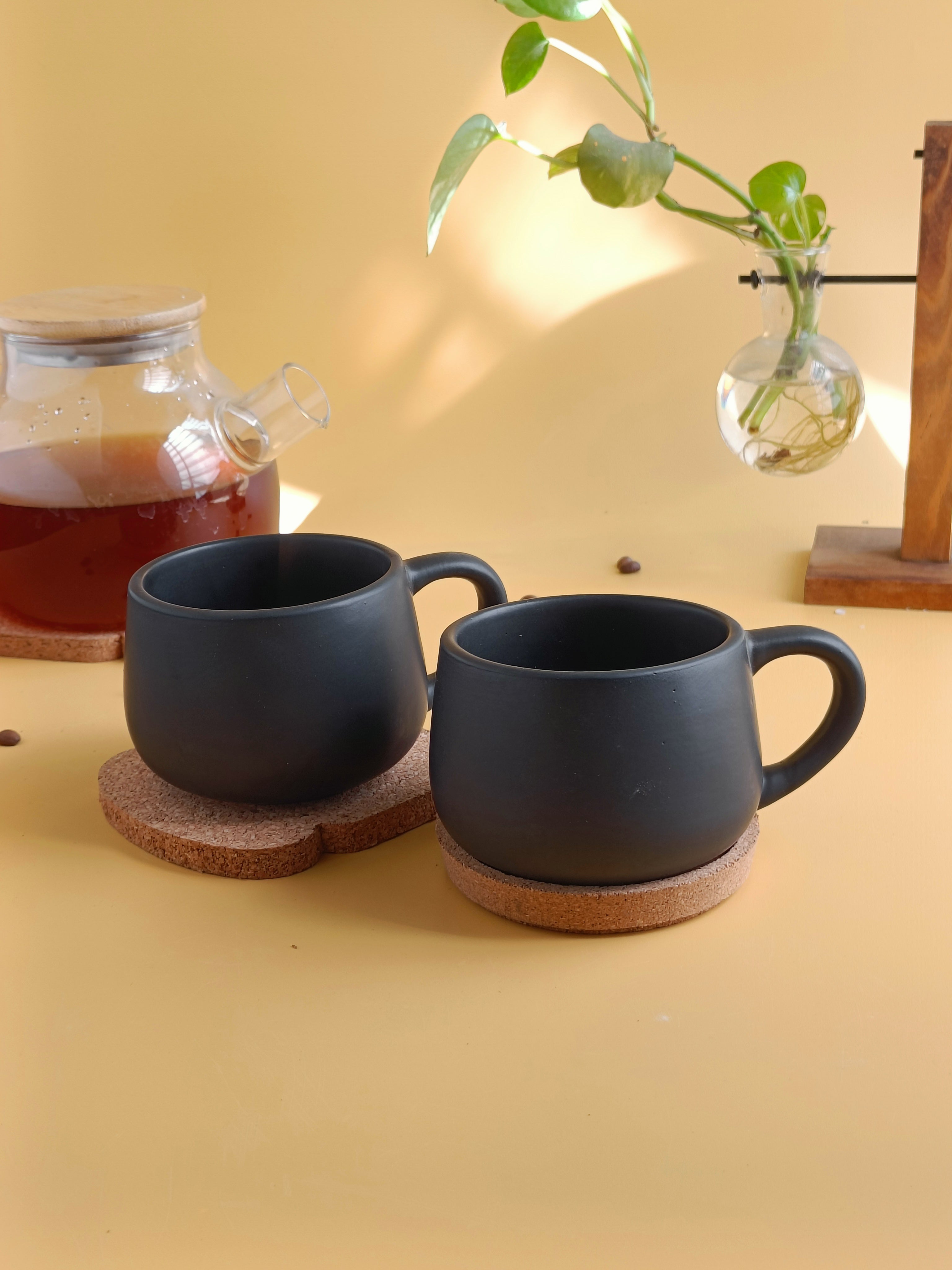Coffee Time Combo (2 Mugs, 2 Coasters)