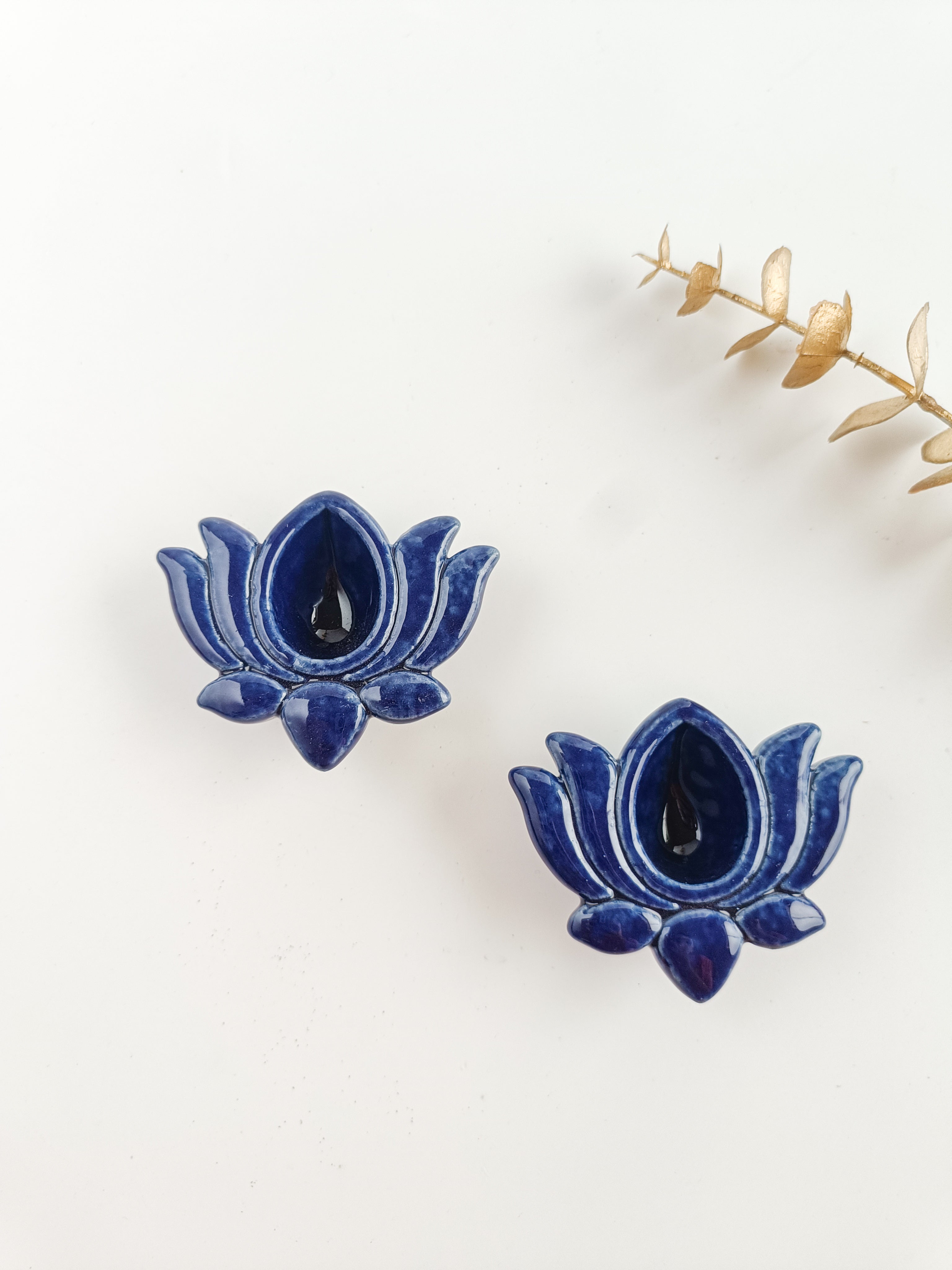 Lotus Diya ( Set of 6 pcs)