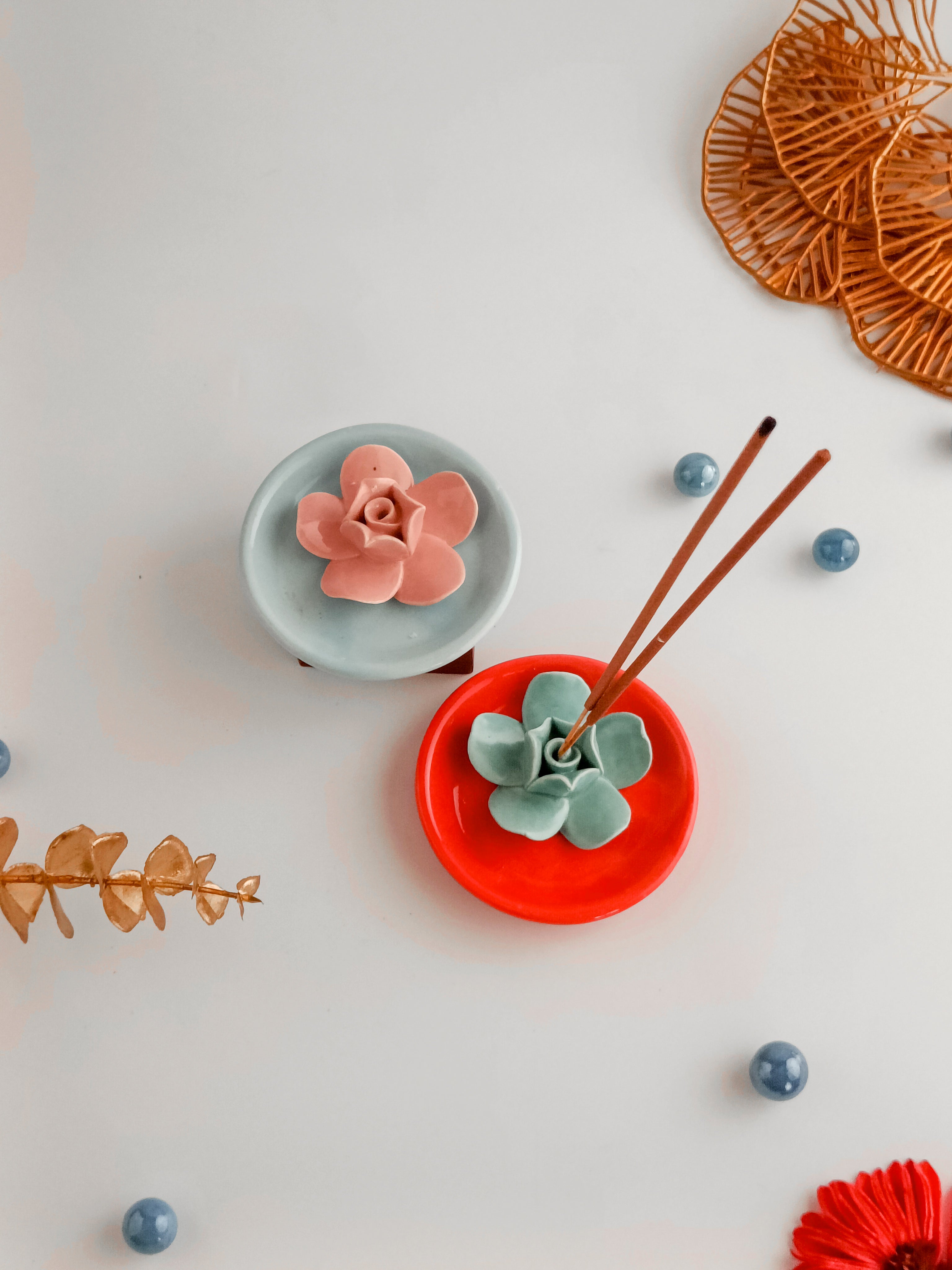 Rose Bliss Agarbatti Stand (per pc)