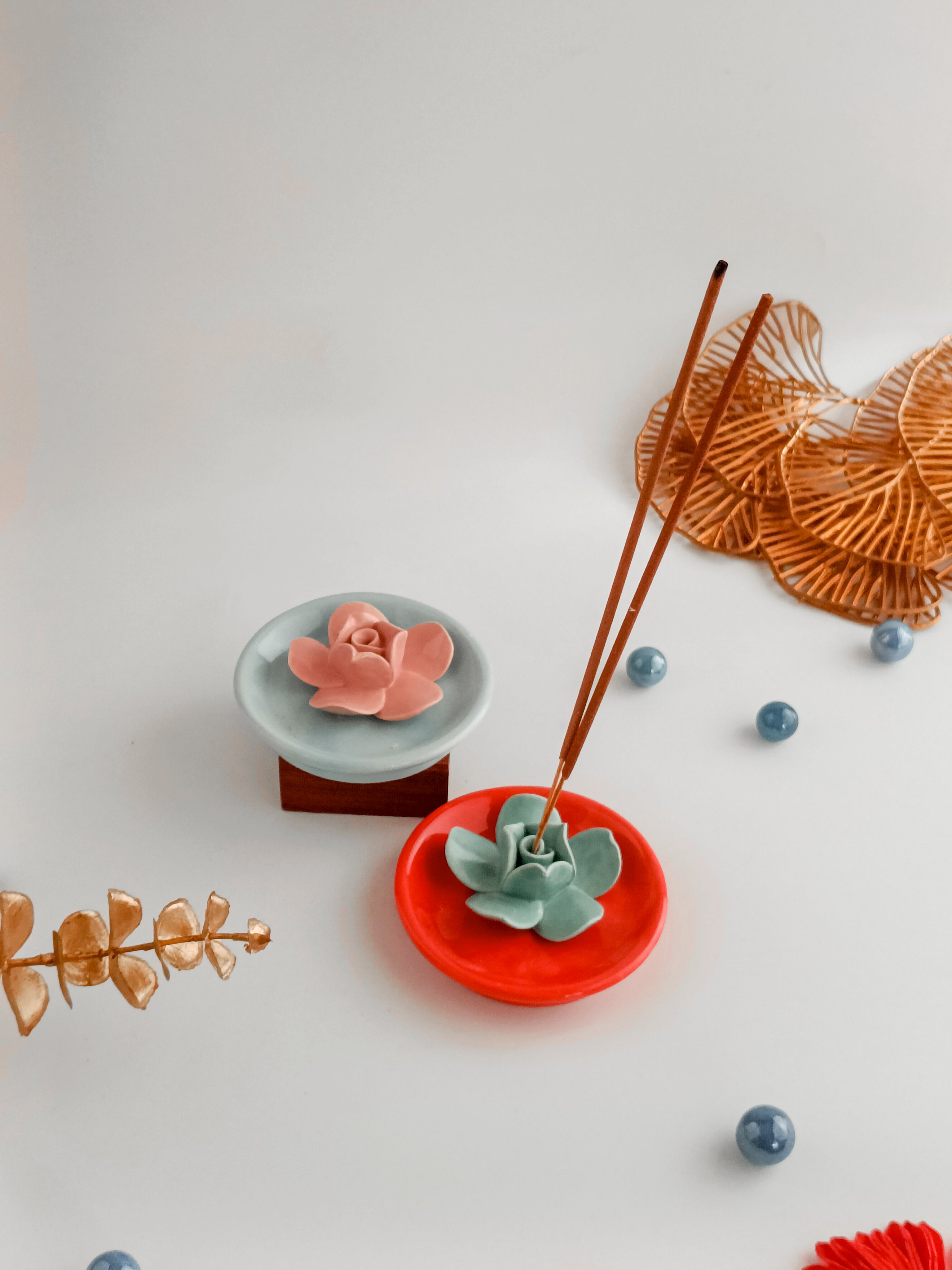 Rose Bliss Agarbatti Stand (per pc)