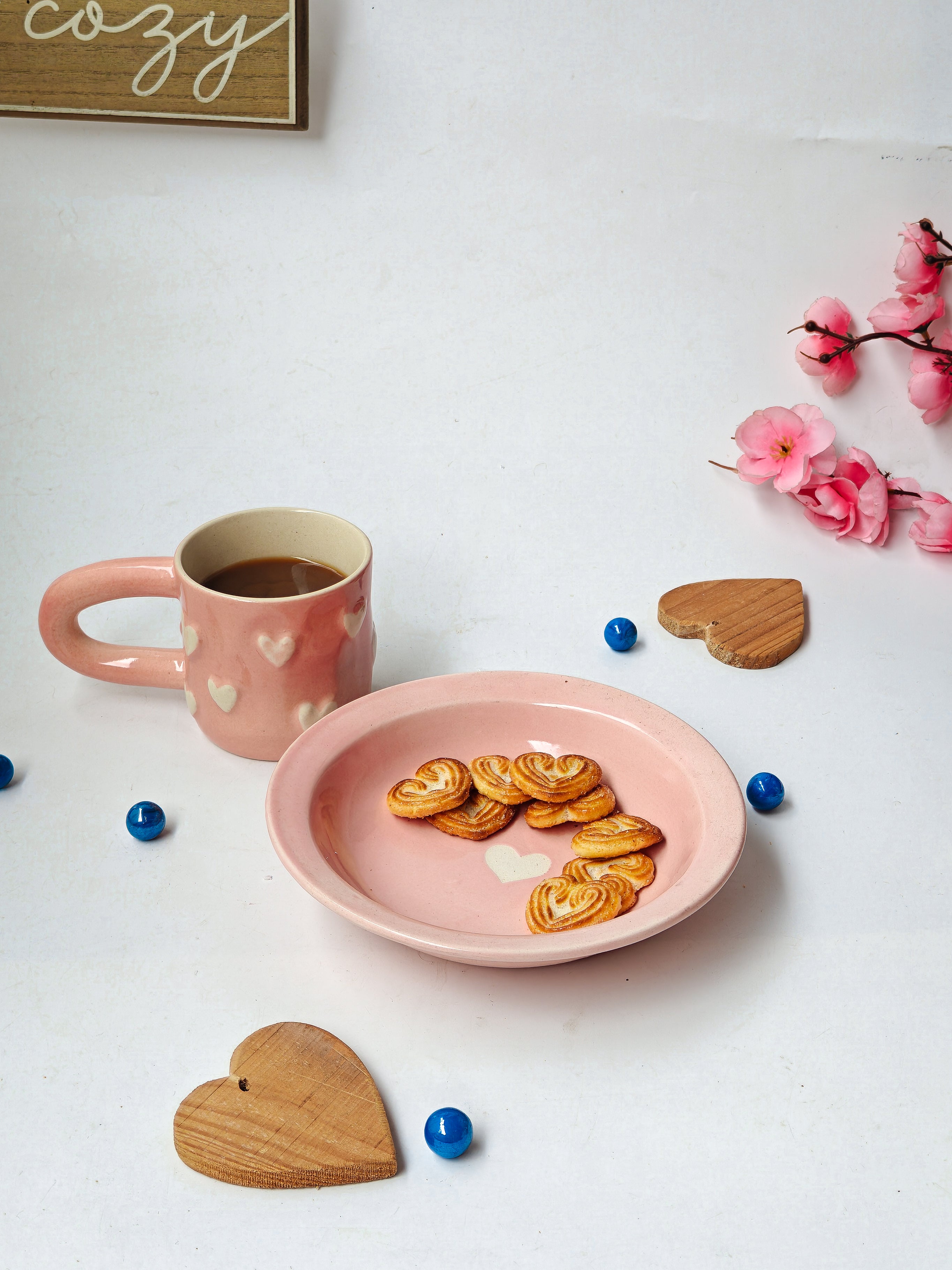 Sweetheart Table Set(per set for 1 mug and 1 plate)