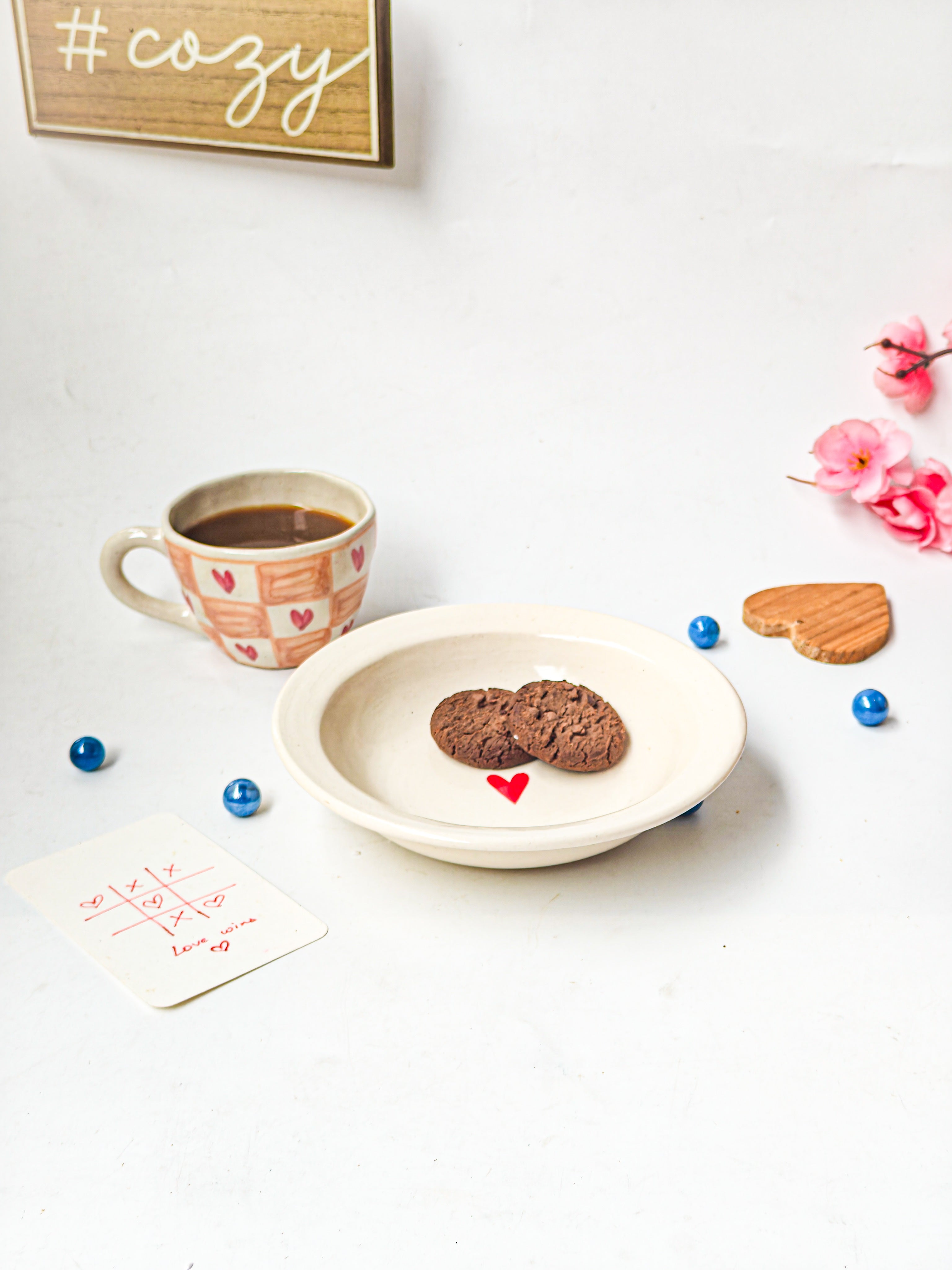 Sweetheart Table Set(per set for 1 mug and 1 plate)