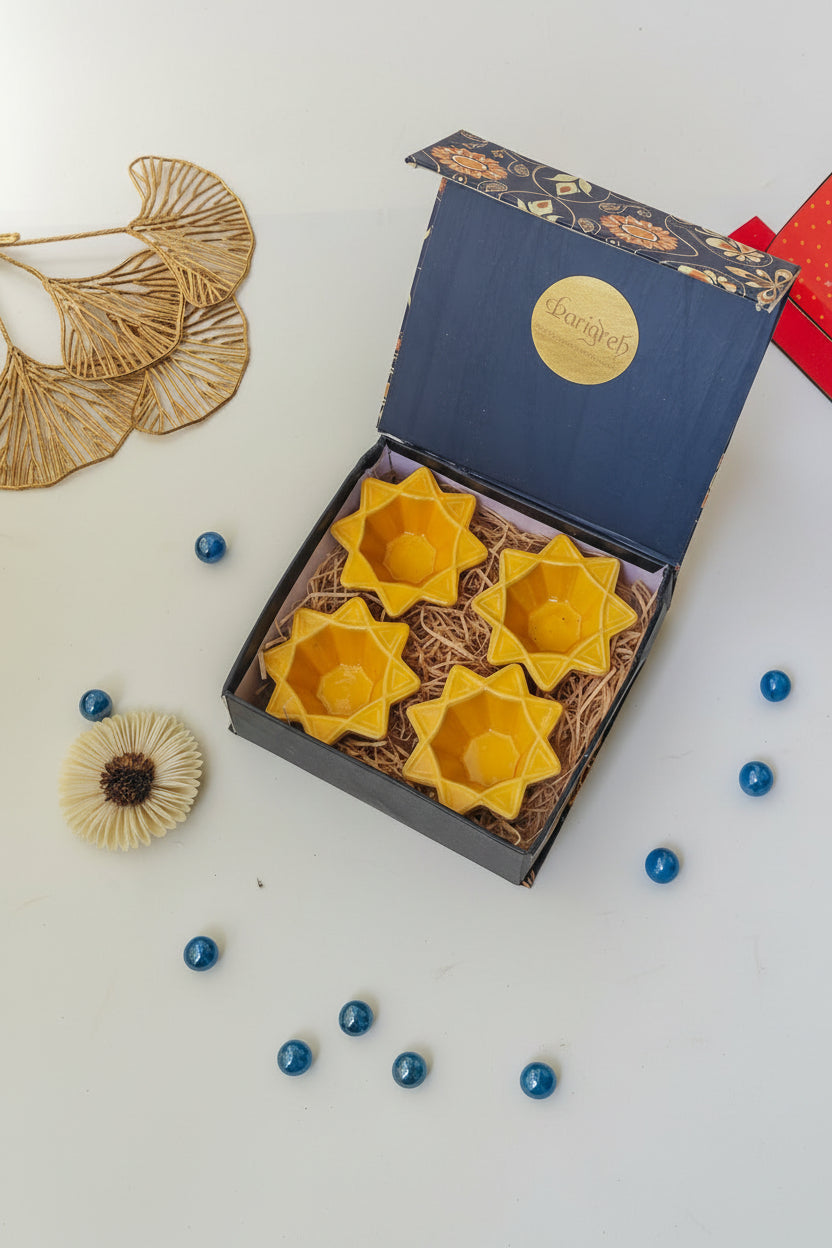 Shubh Nakshatra Diyas Gift Hamper set