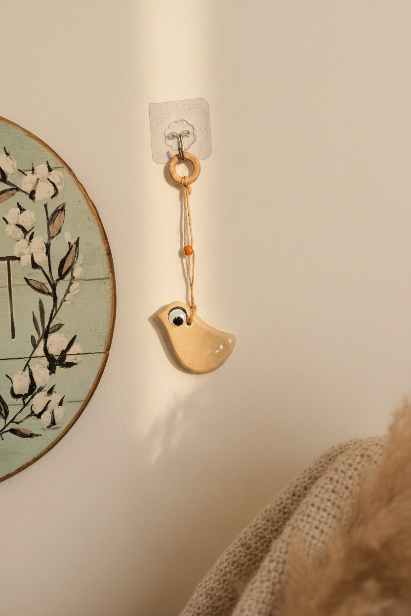 Little Birdie Ceramic Hanging Décor