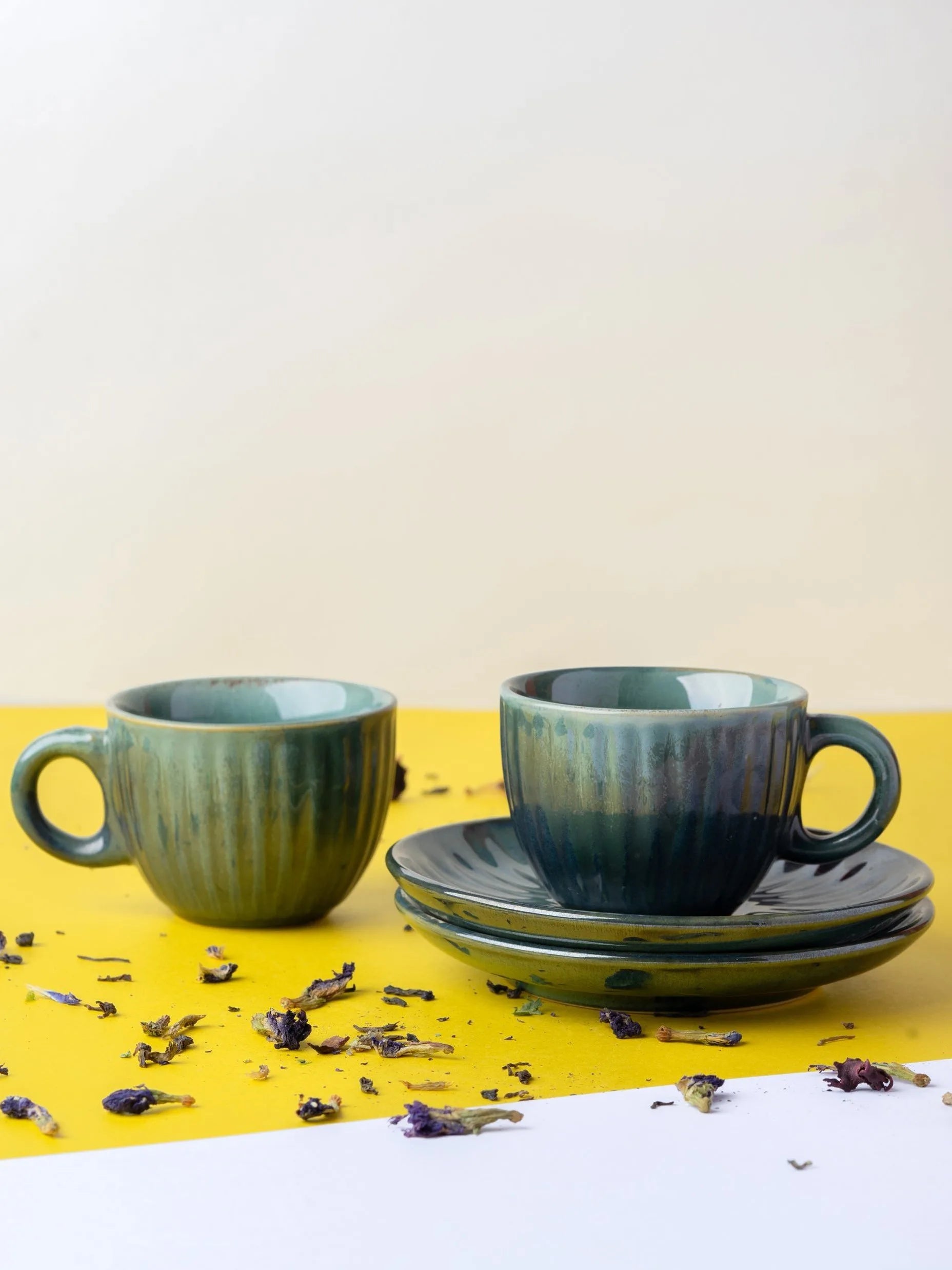 Oasis Teacup & Saucer Set (per set)