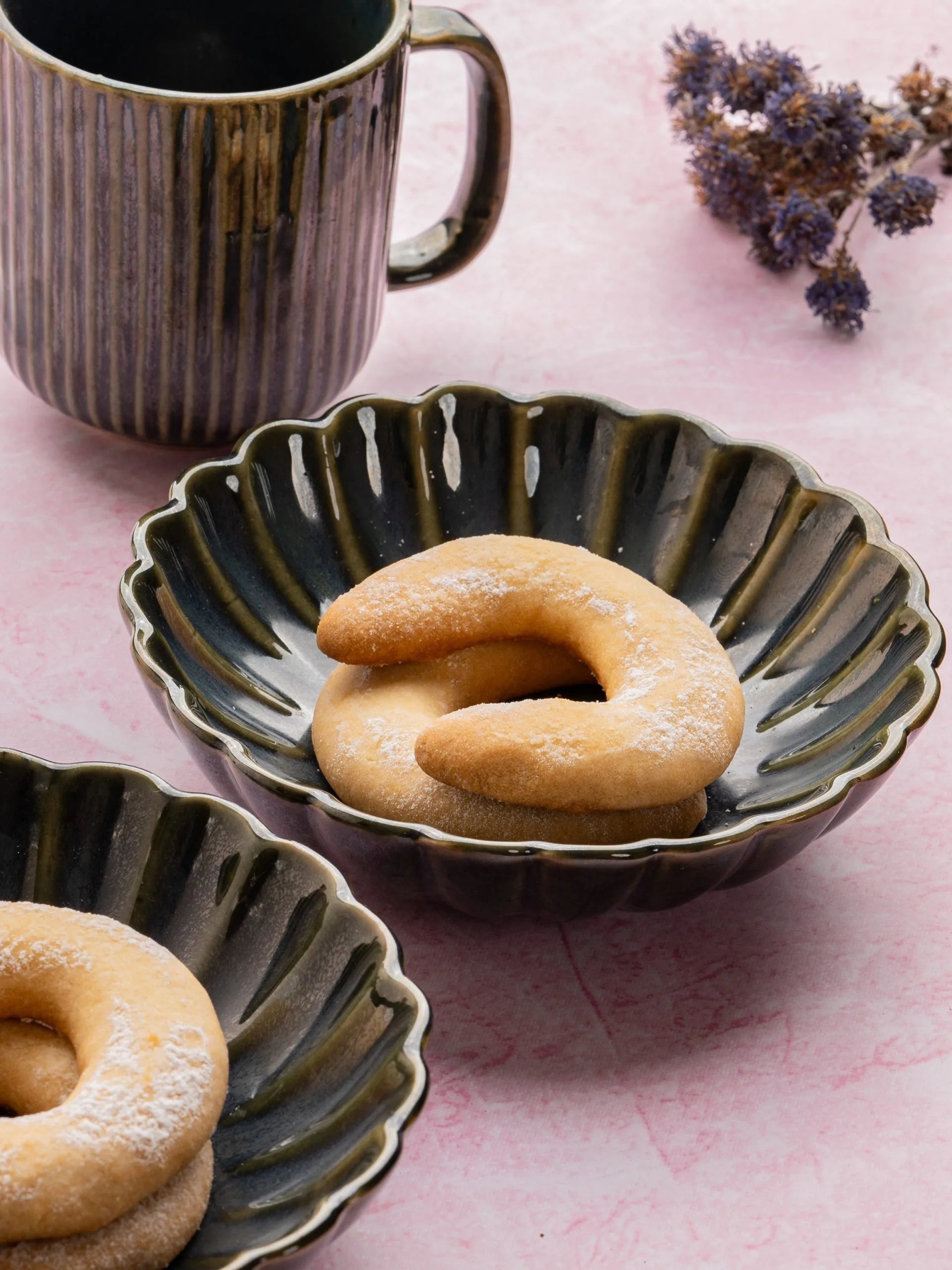 Rustic Green Breakfast/Snack Set