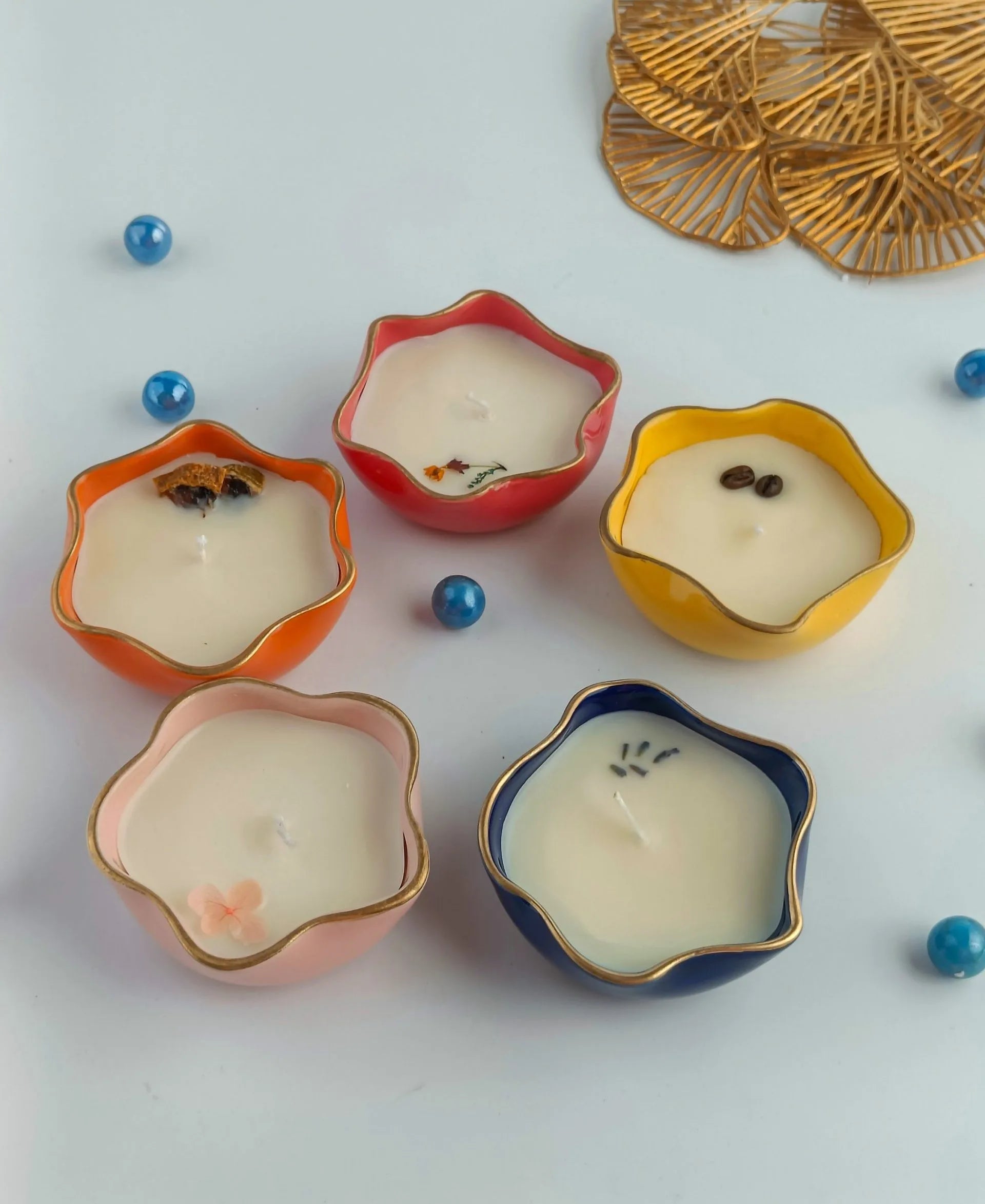 Twinkle Tara Scented Candle Bowl (per pc)