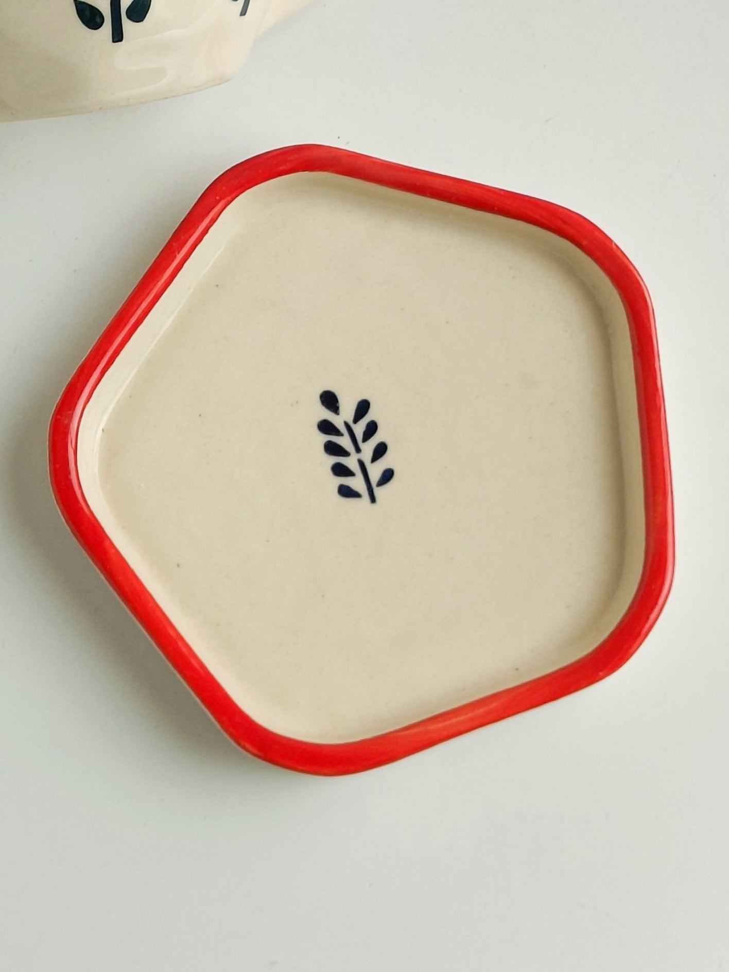 Blanca Blossom Mug & Saucer