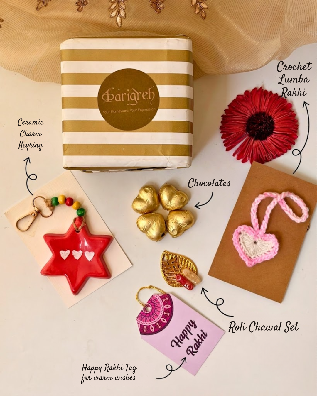 Charm & Love Rakhi Hamper