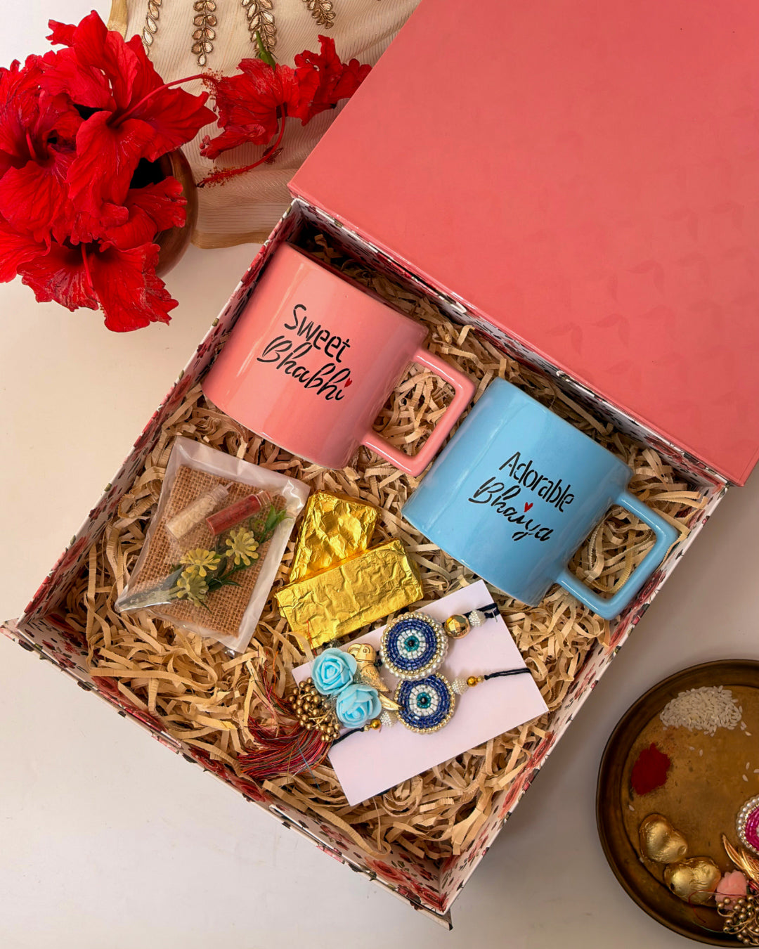 Bhaiya Bhabhi Love Rakhi Hamper