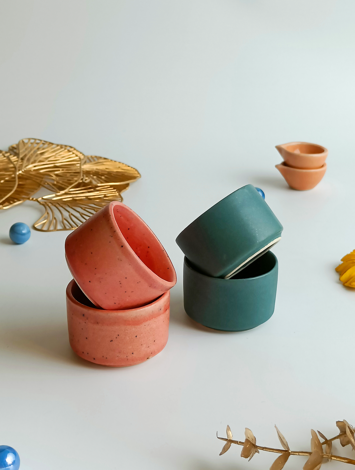 Dippy Delight Chutney Dip Bowls (Pair)