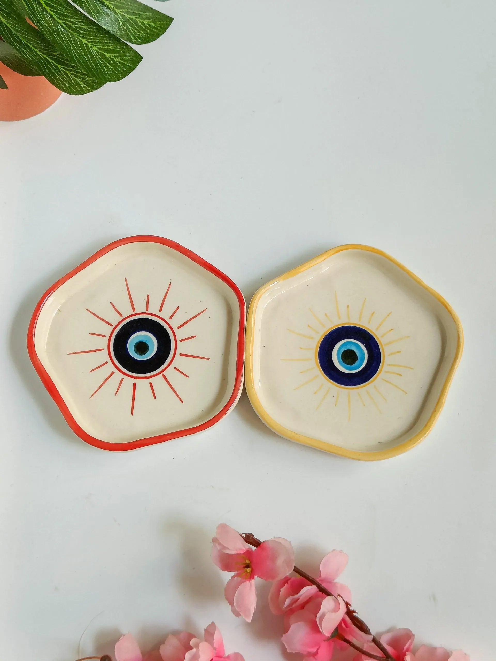 Evil Eye Trinket Plate (per Pc)