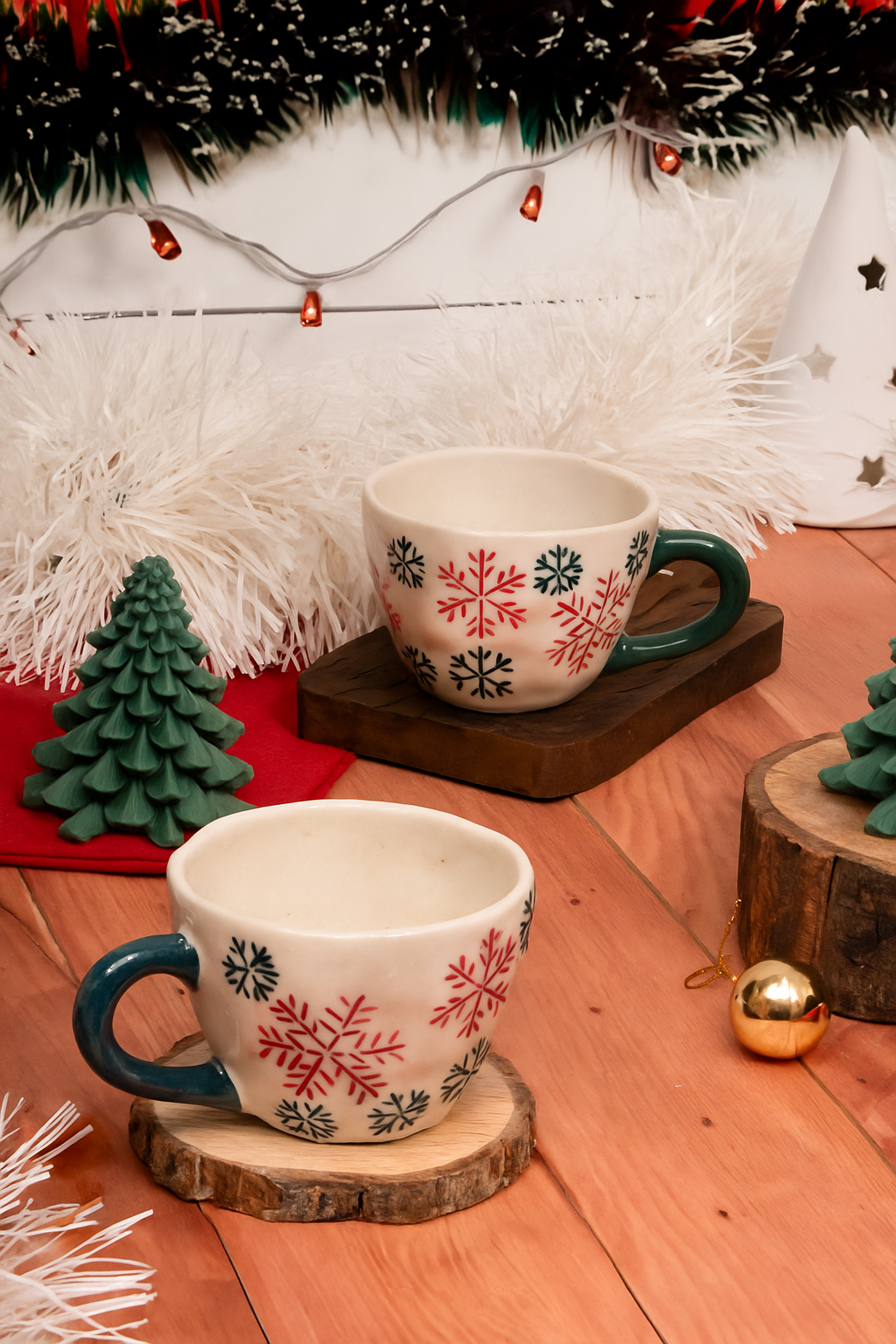 Frosty Snowflake Mug