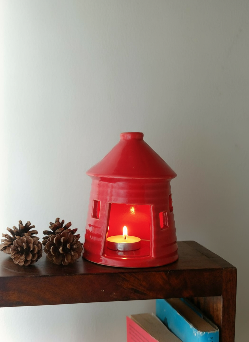 Hagrid's Hut Tealight Holder