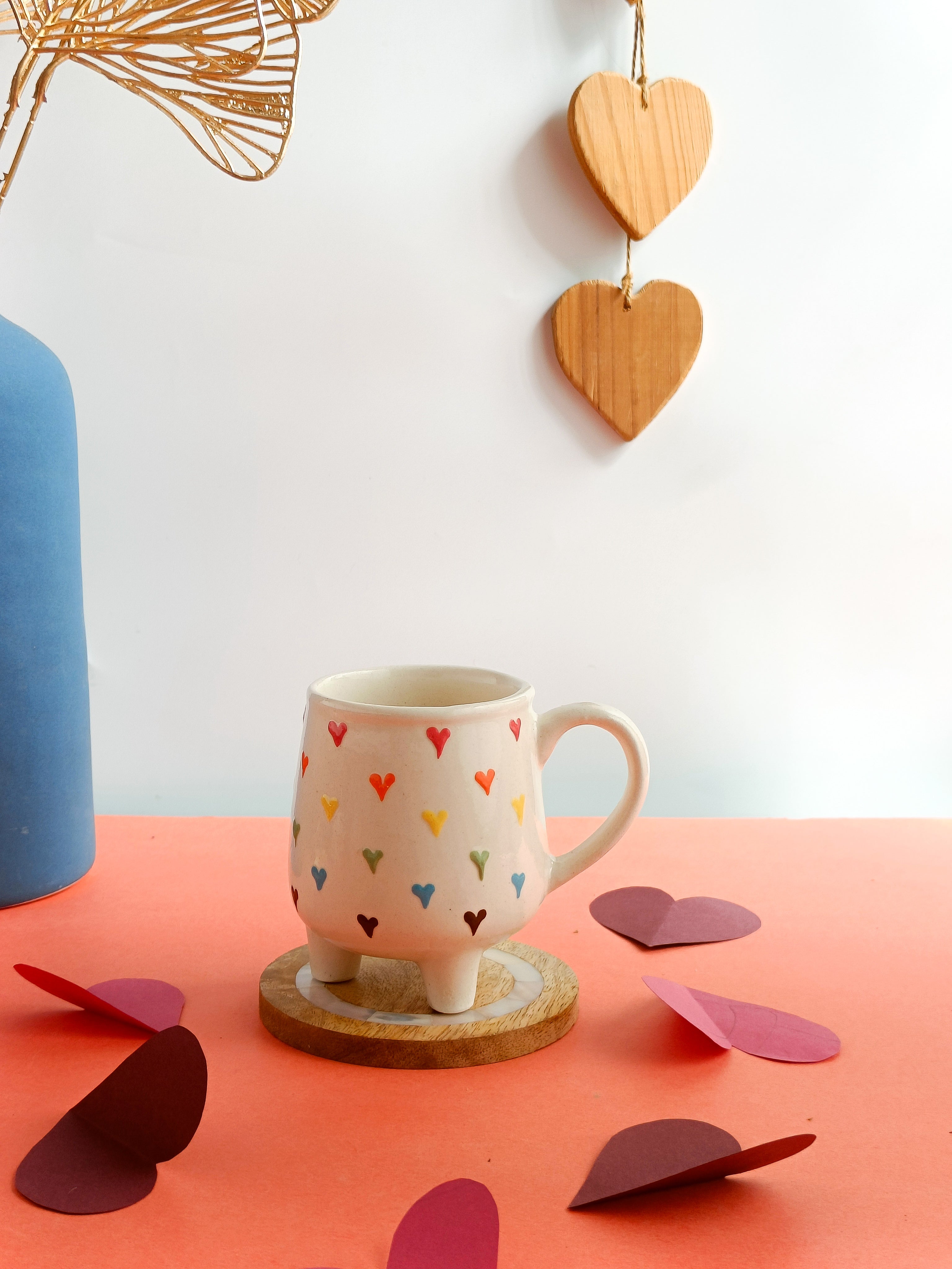 Heartfelt Tripod mug (per pc)