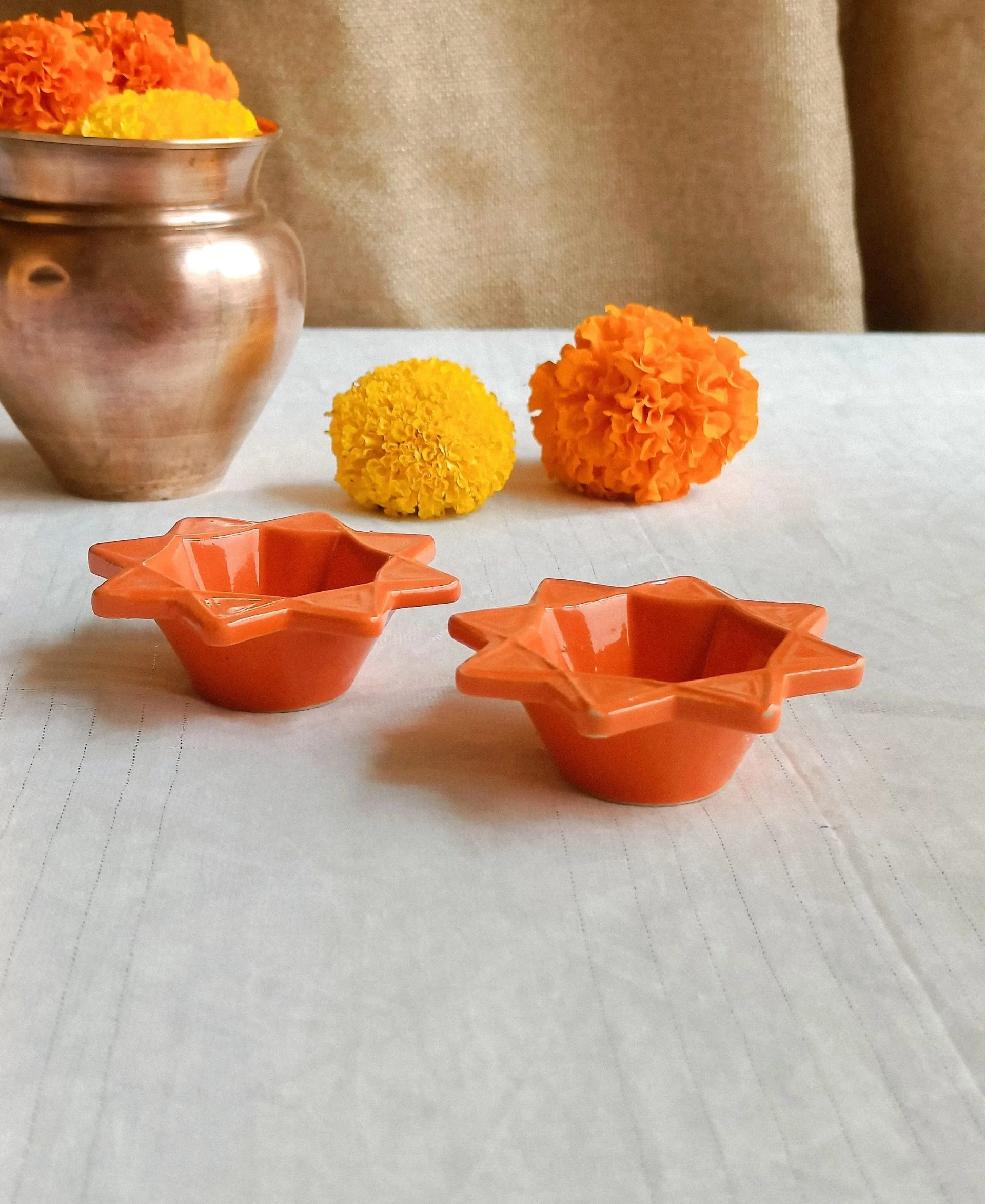 Nakshatra Diya (Set of 4 pcs)