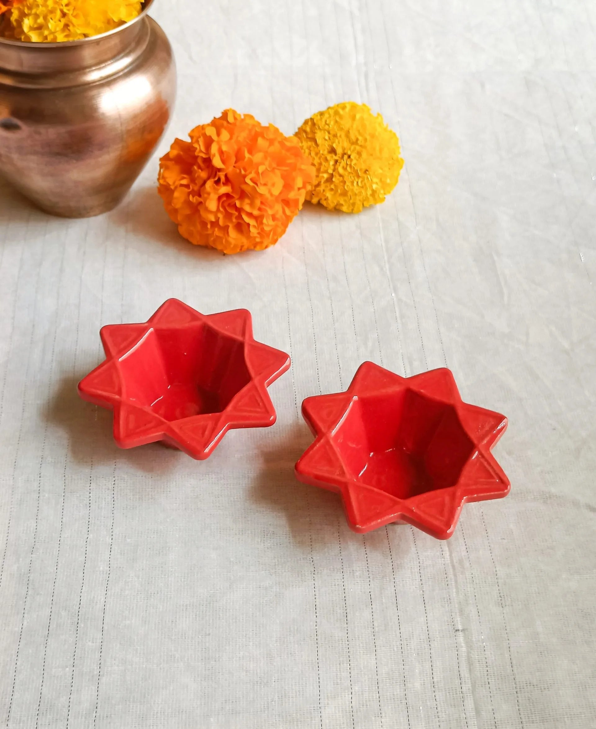 Nakshatra Diya (Set of 4 pcs)