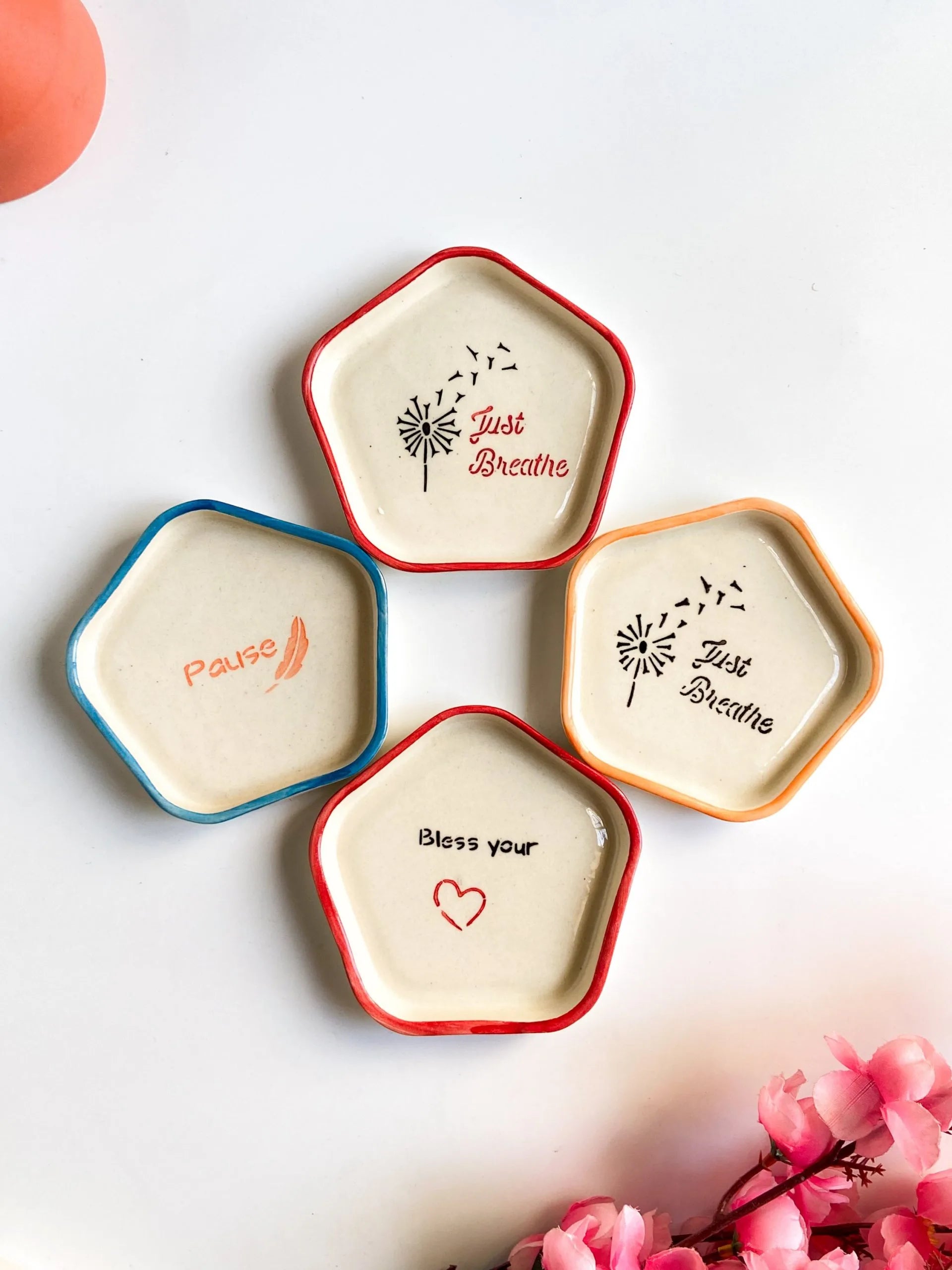 Pep Talk Trinket Plate (Single Pc)