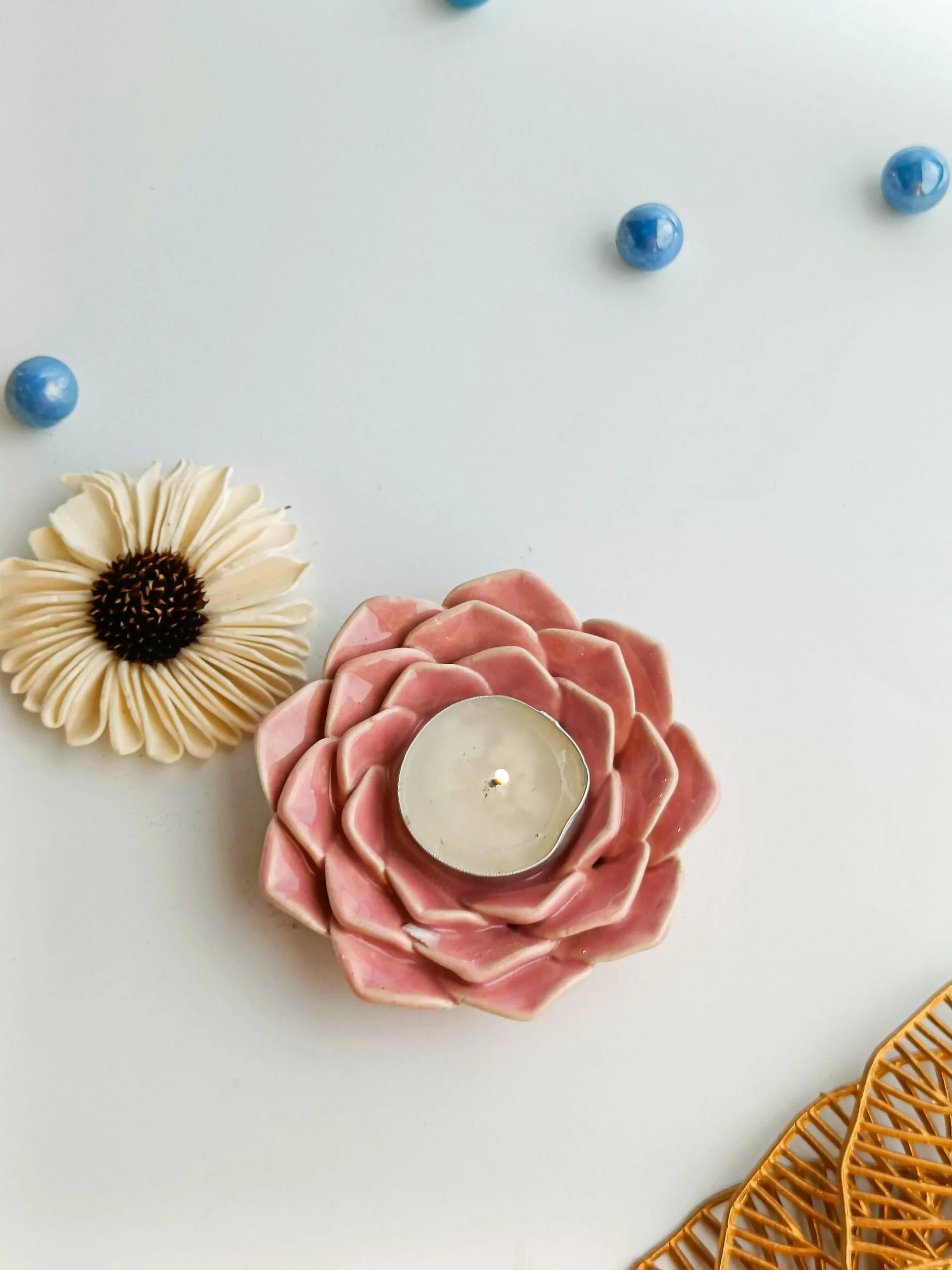 Phoolrani Tealight Holder (Set of 4 pcs)