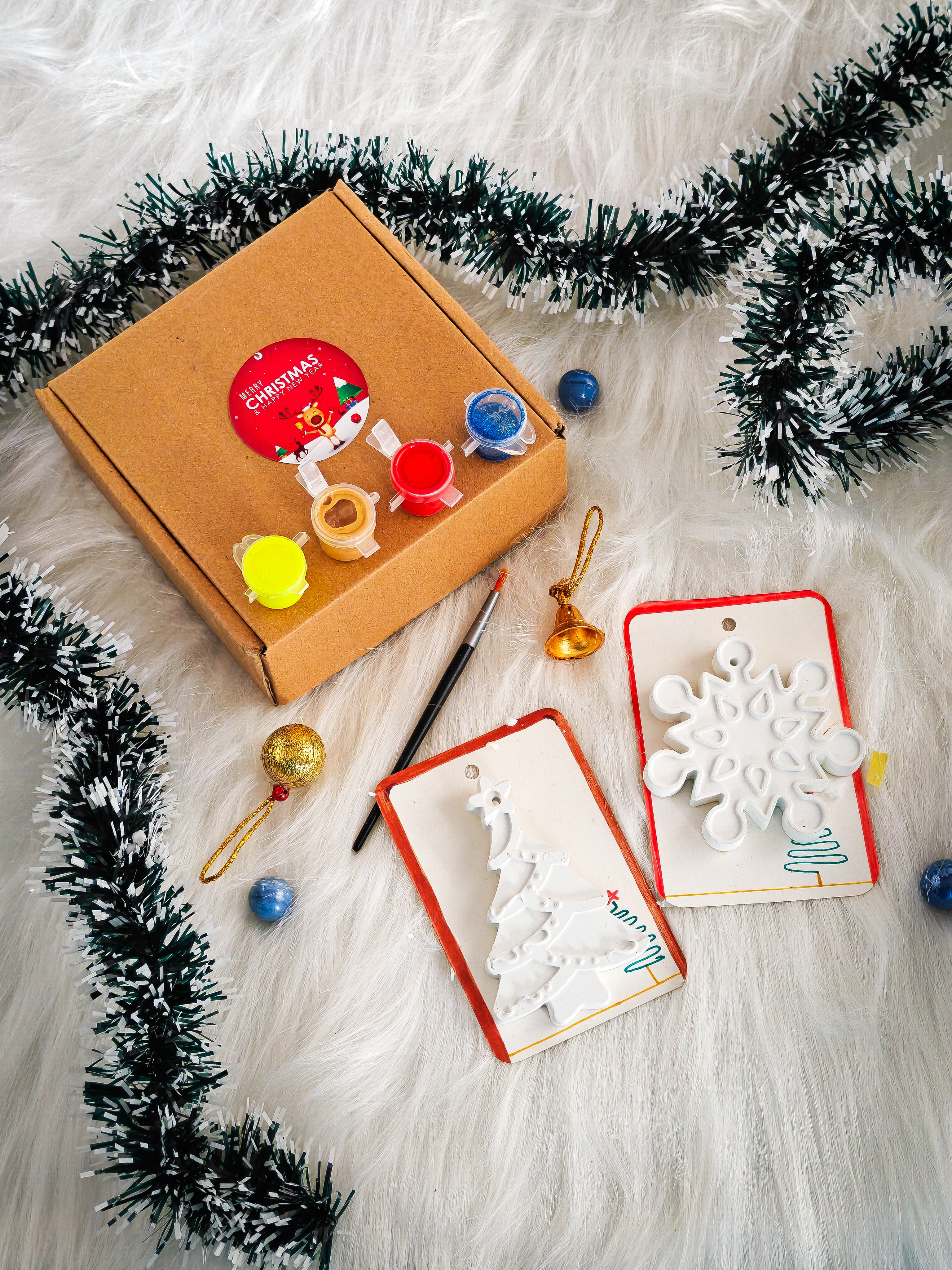 DIY Christmas Ornaments Paint Kit