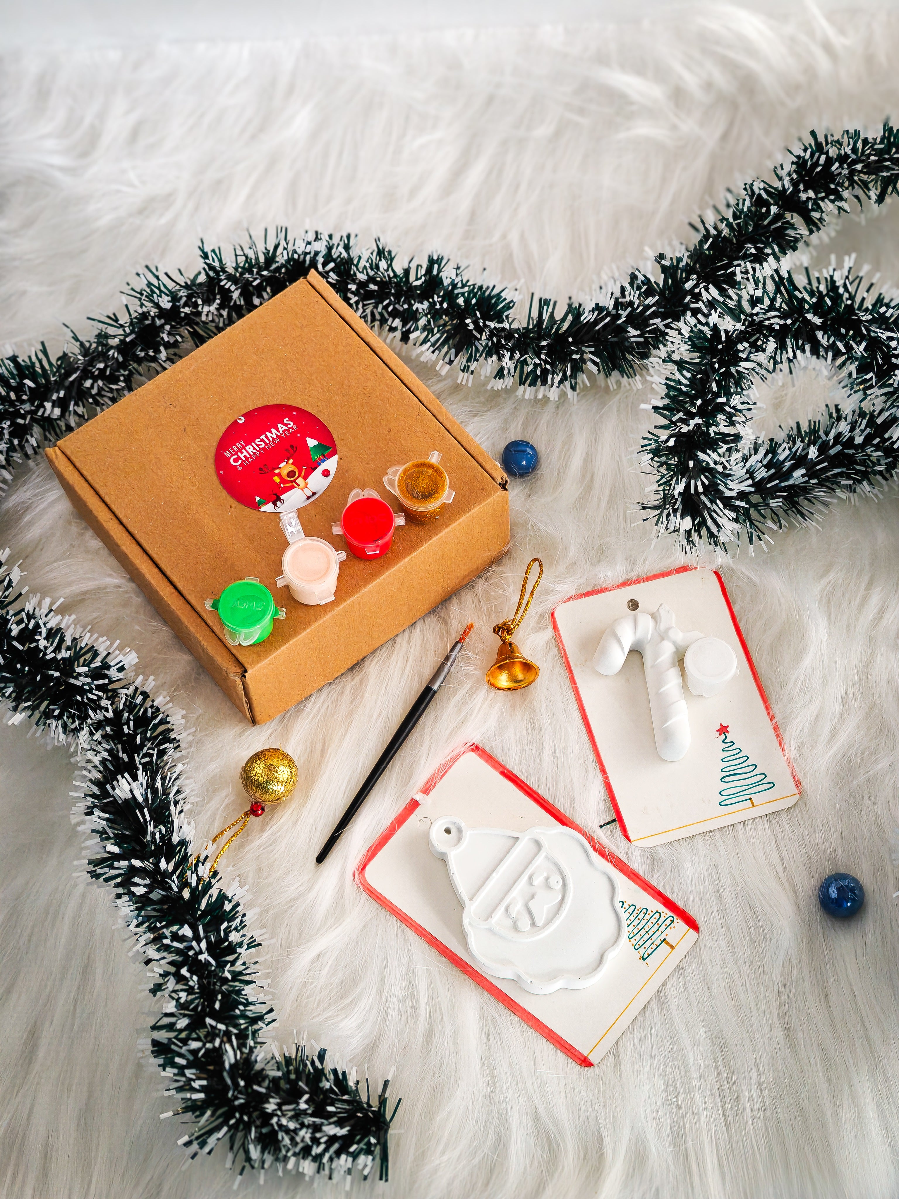 DIY Christmas Ornaments Paint Kit