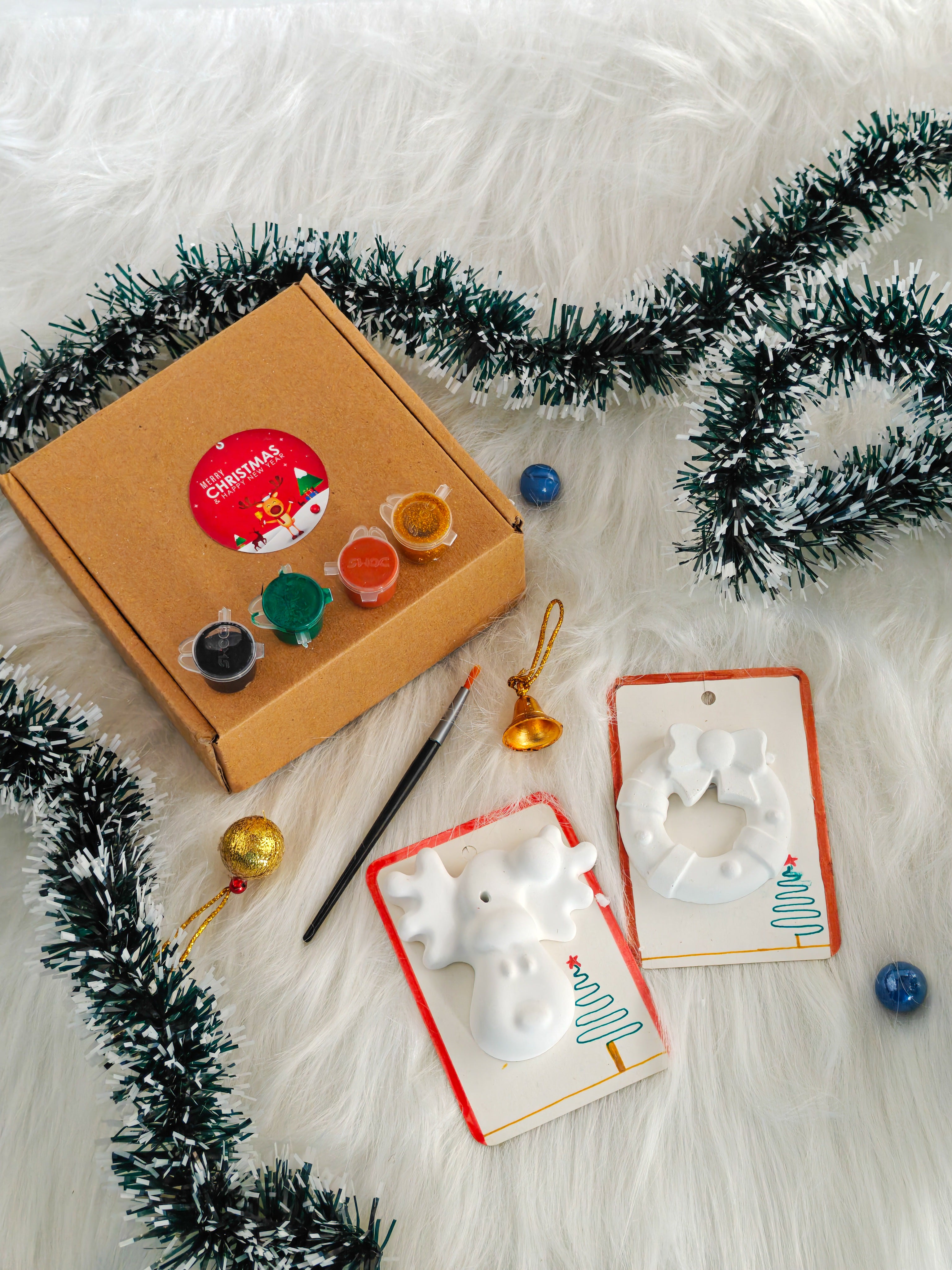 DIY Christmas Ornaments Paint Kit