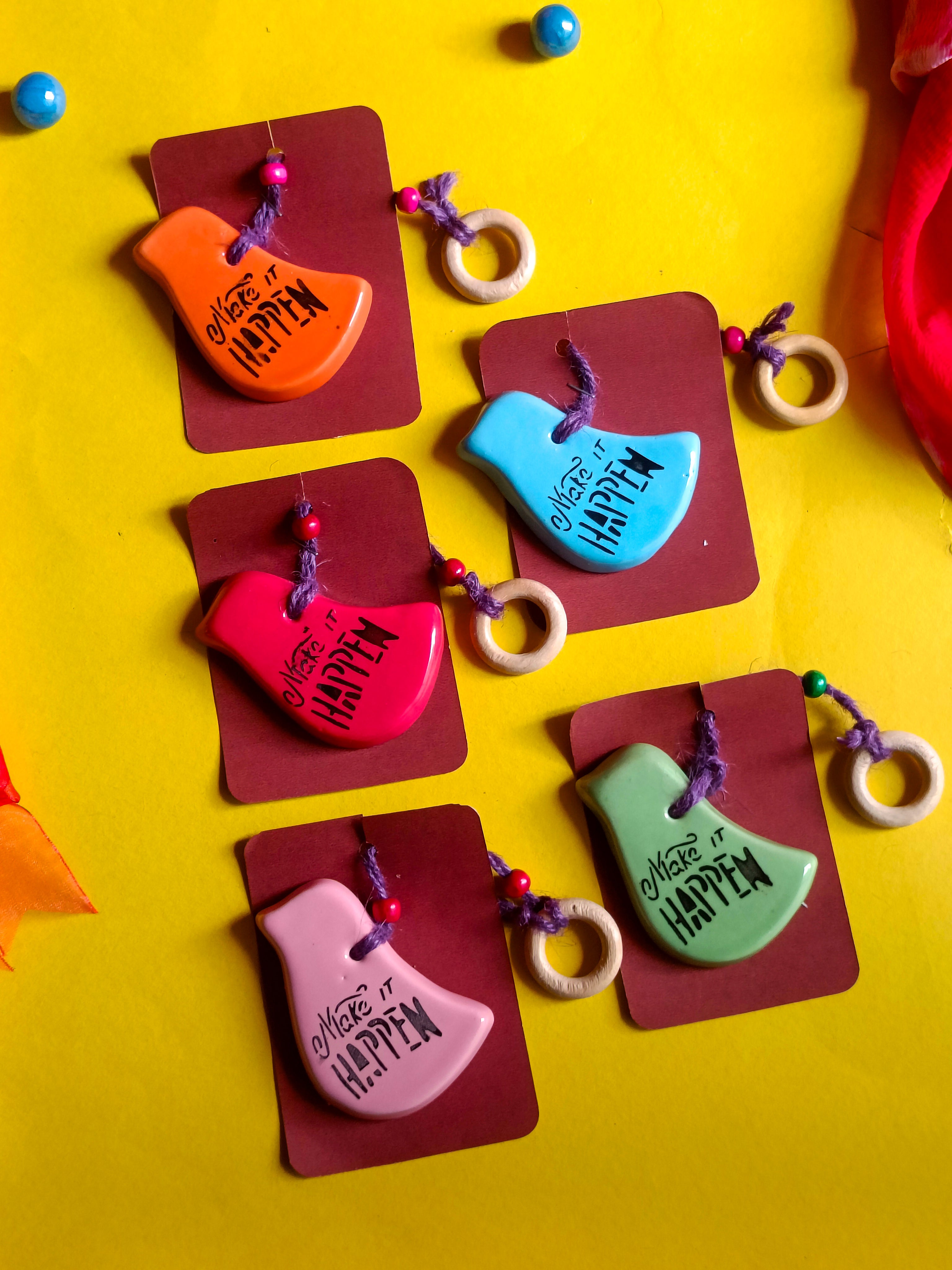 Make-It-Happen Ceramic Charm