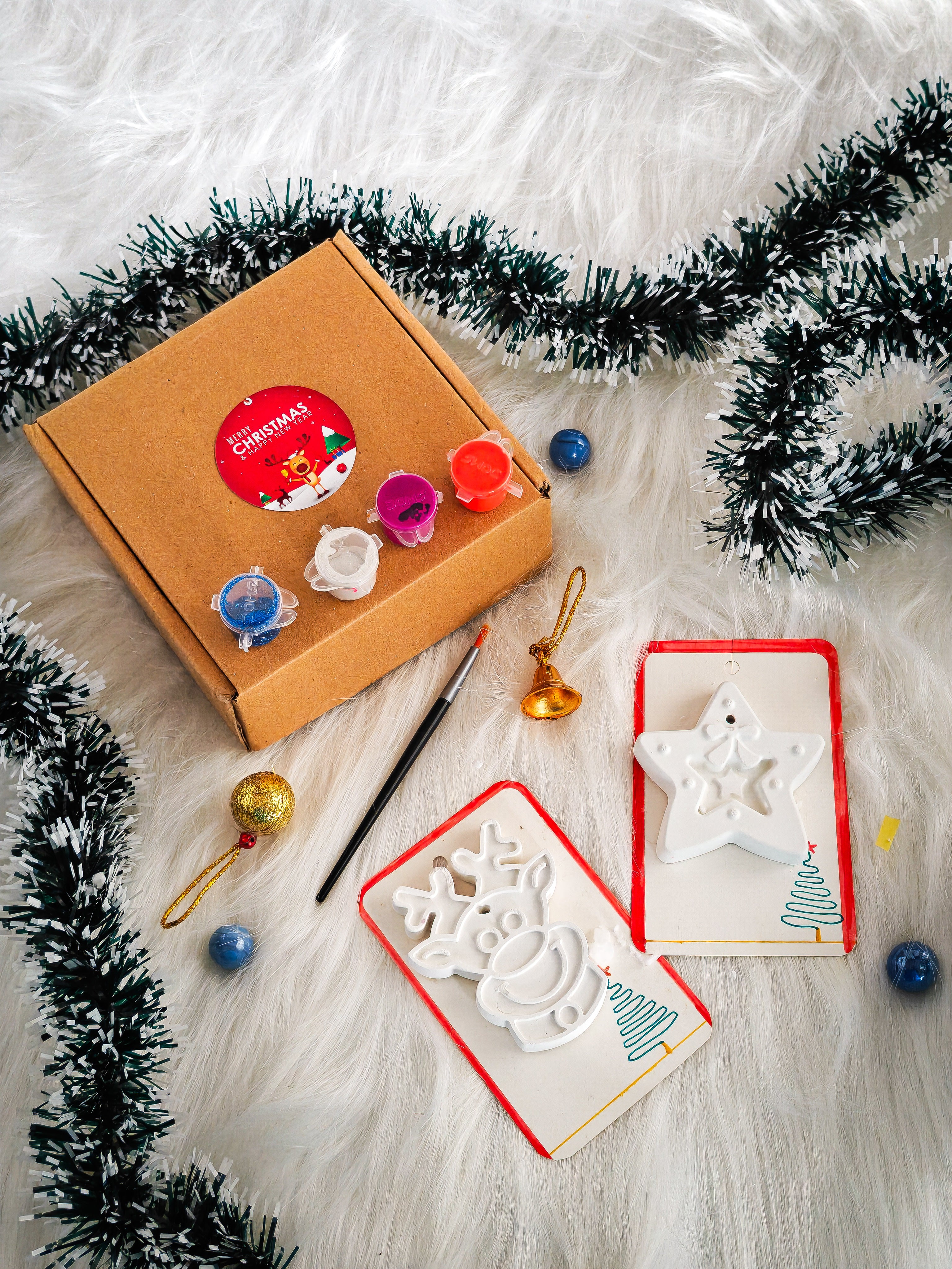 DIY Christmas Ornaments Paint Kit